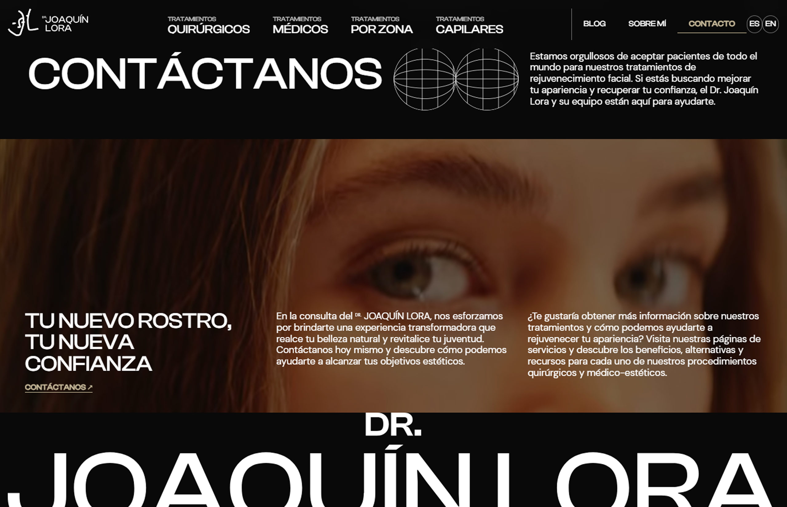 ▷ Ejemplo de página web para cirujanos plásticos ▷ Ejemplo de página web para cirujanos plásticos