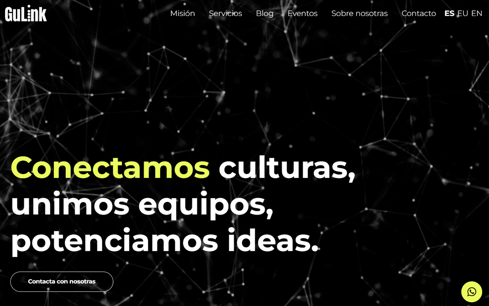 ▷ Ejemplo de página web para empresas de movilidad eléctrica
