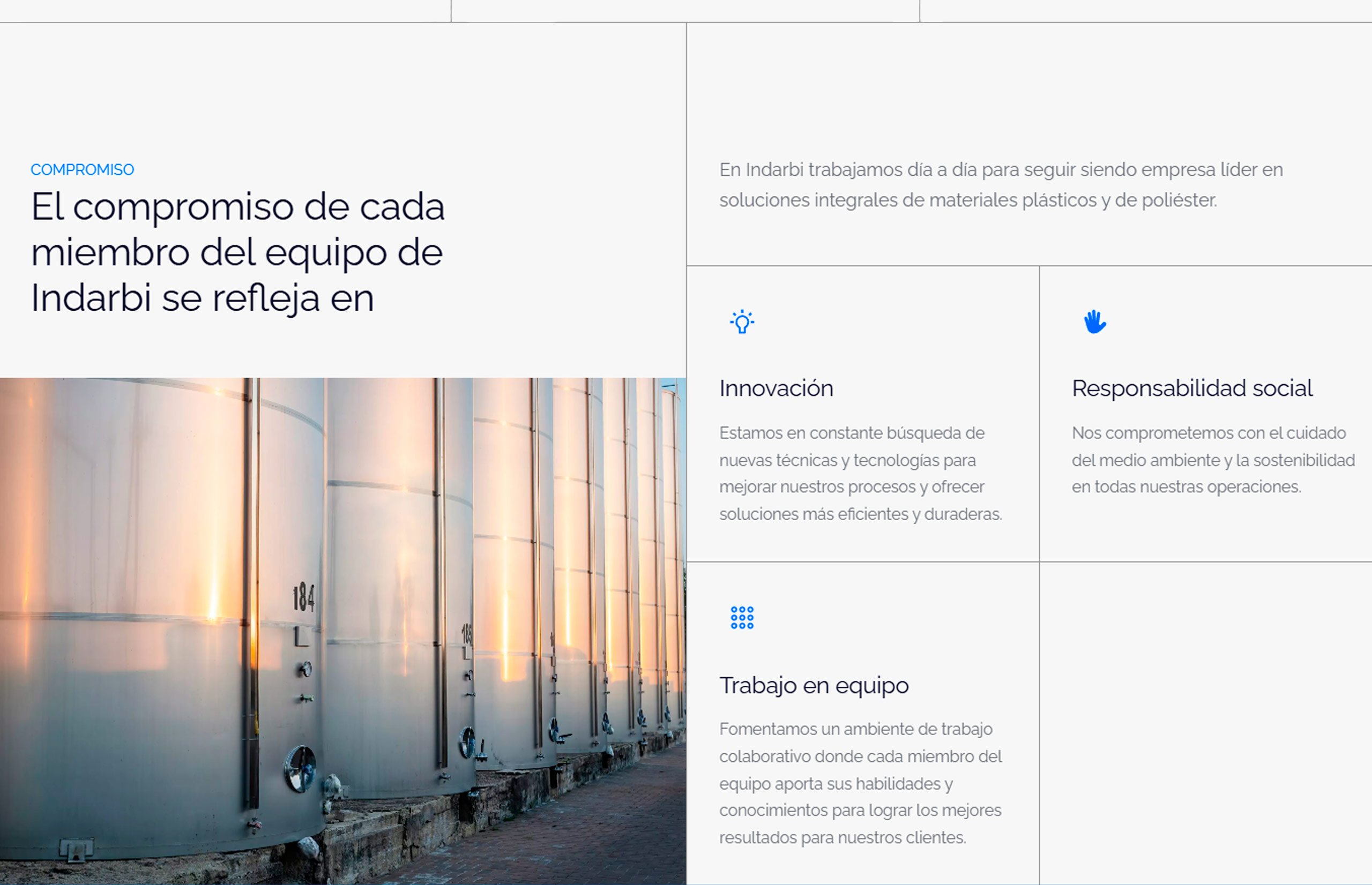 ▷ Ejemplo de página web para energías renovables