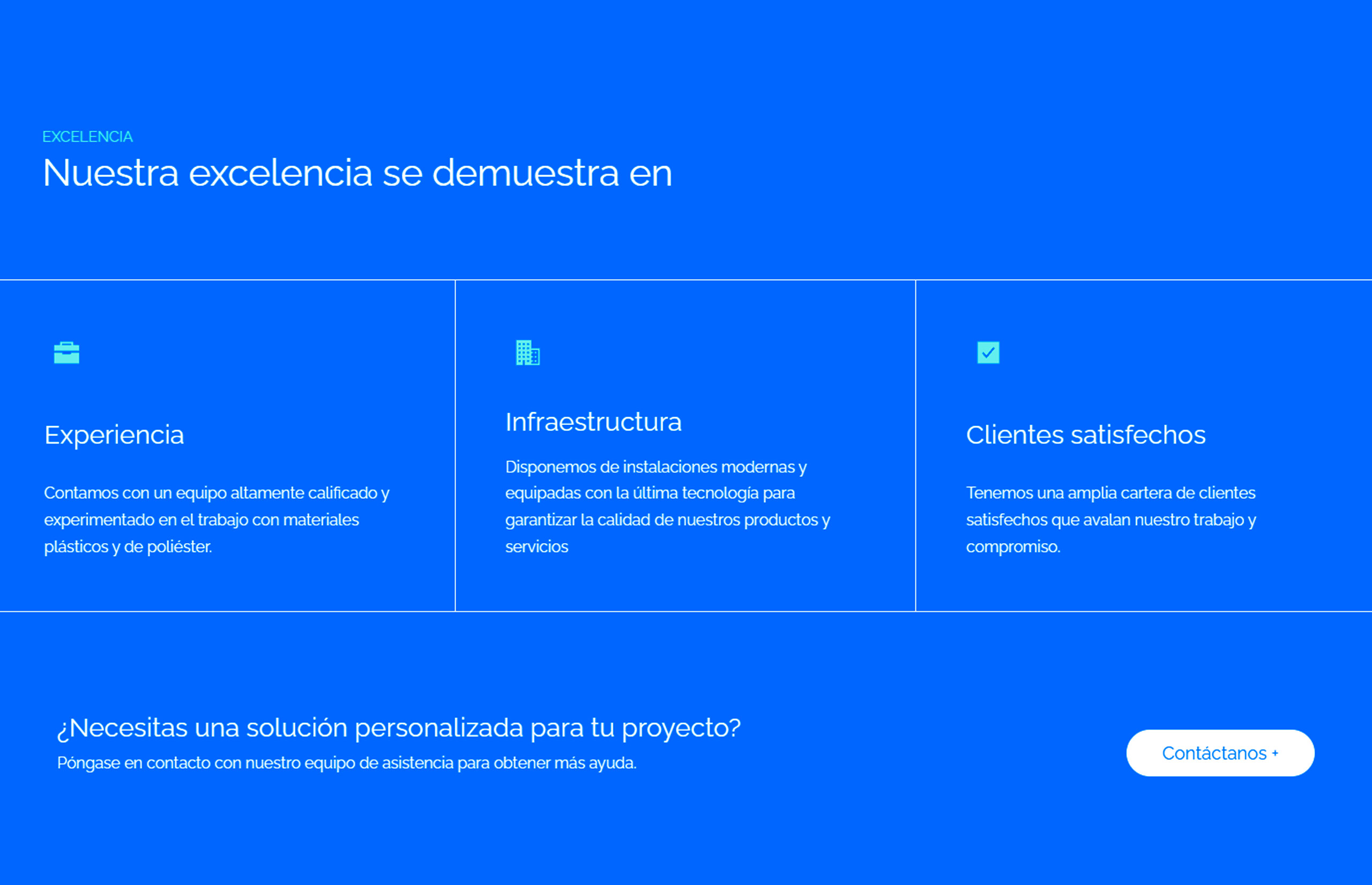 ▷ Ejemplo de página web para energías renovables