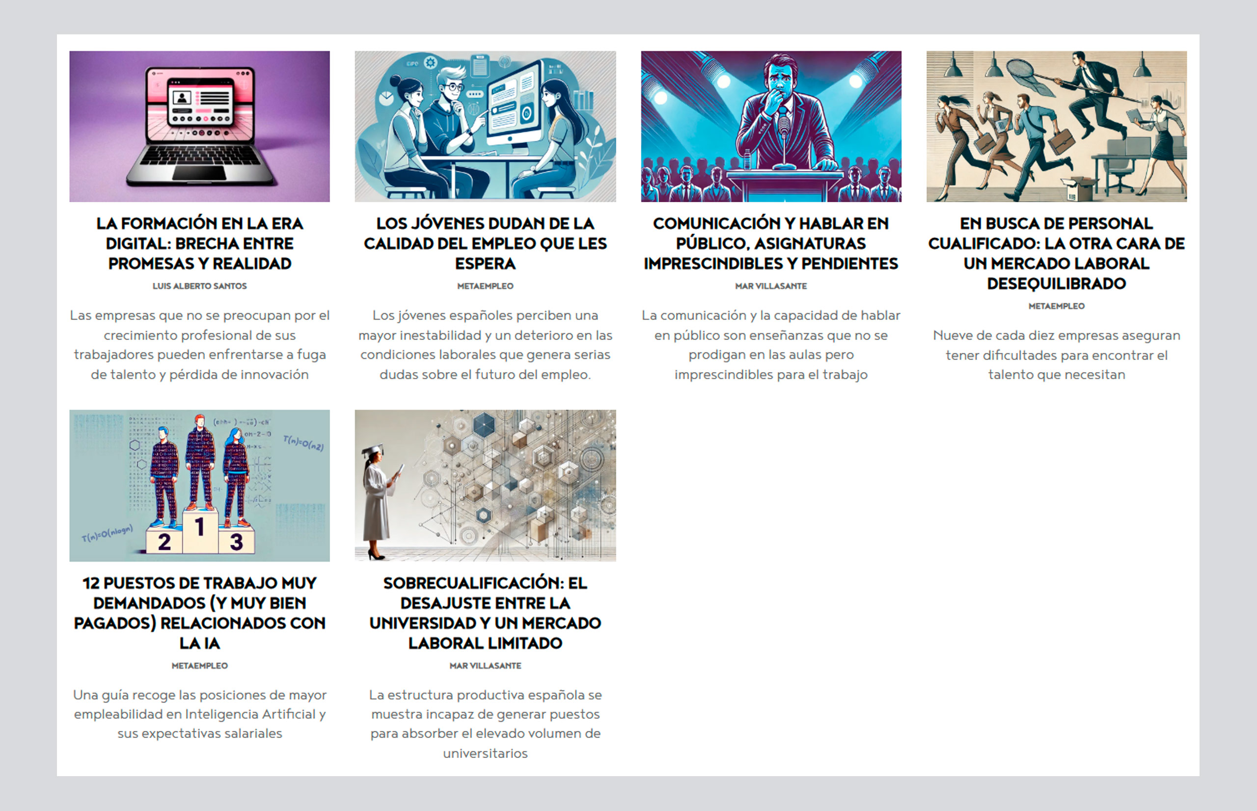 ▷ Ejemplo de página web para empleo ▷ Ejemplo de página web para empleo
