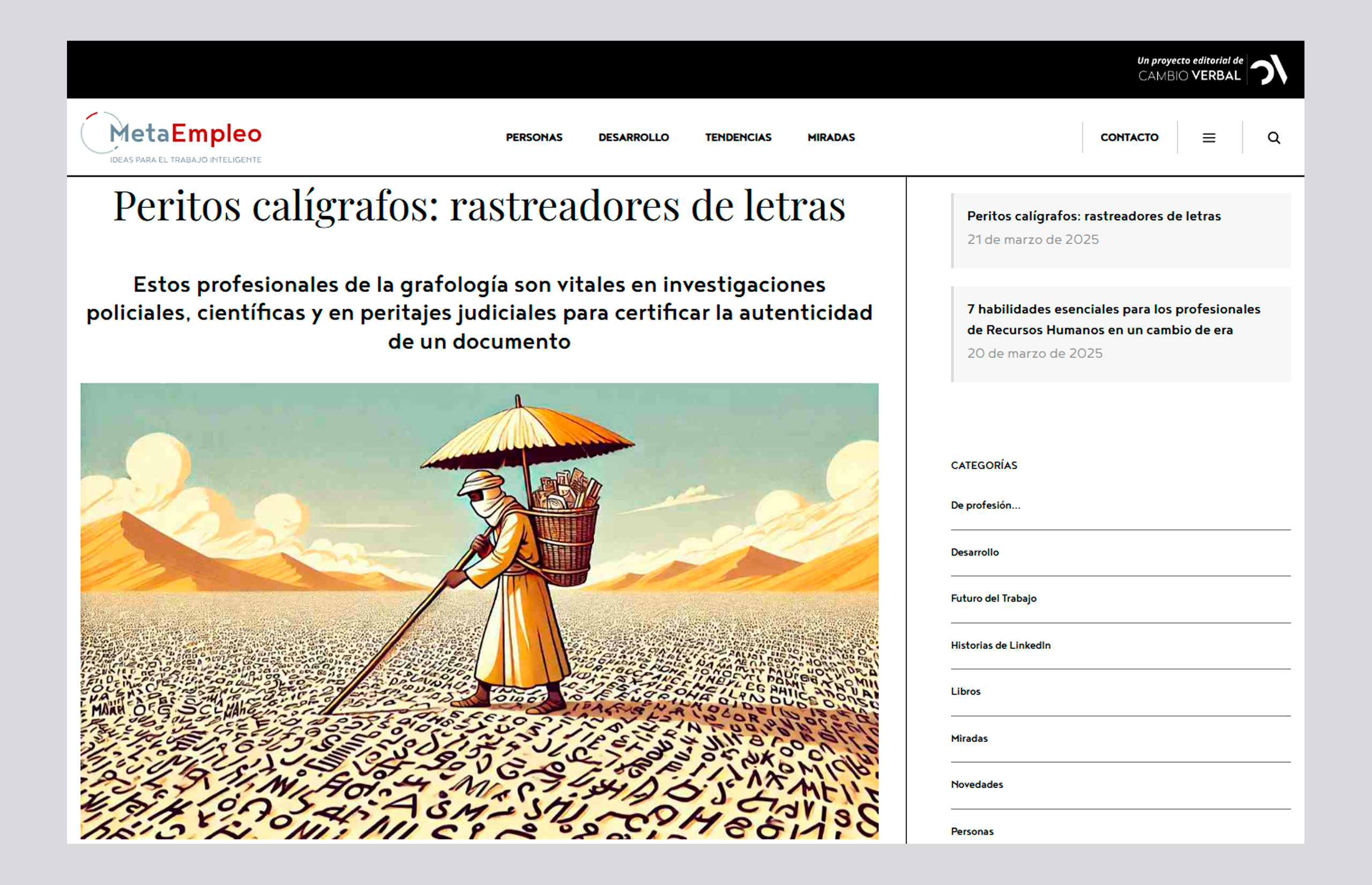▷ Ejemplo de página web para empleo ▷ Ejemplo de página web para empleo