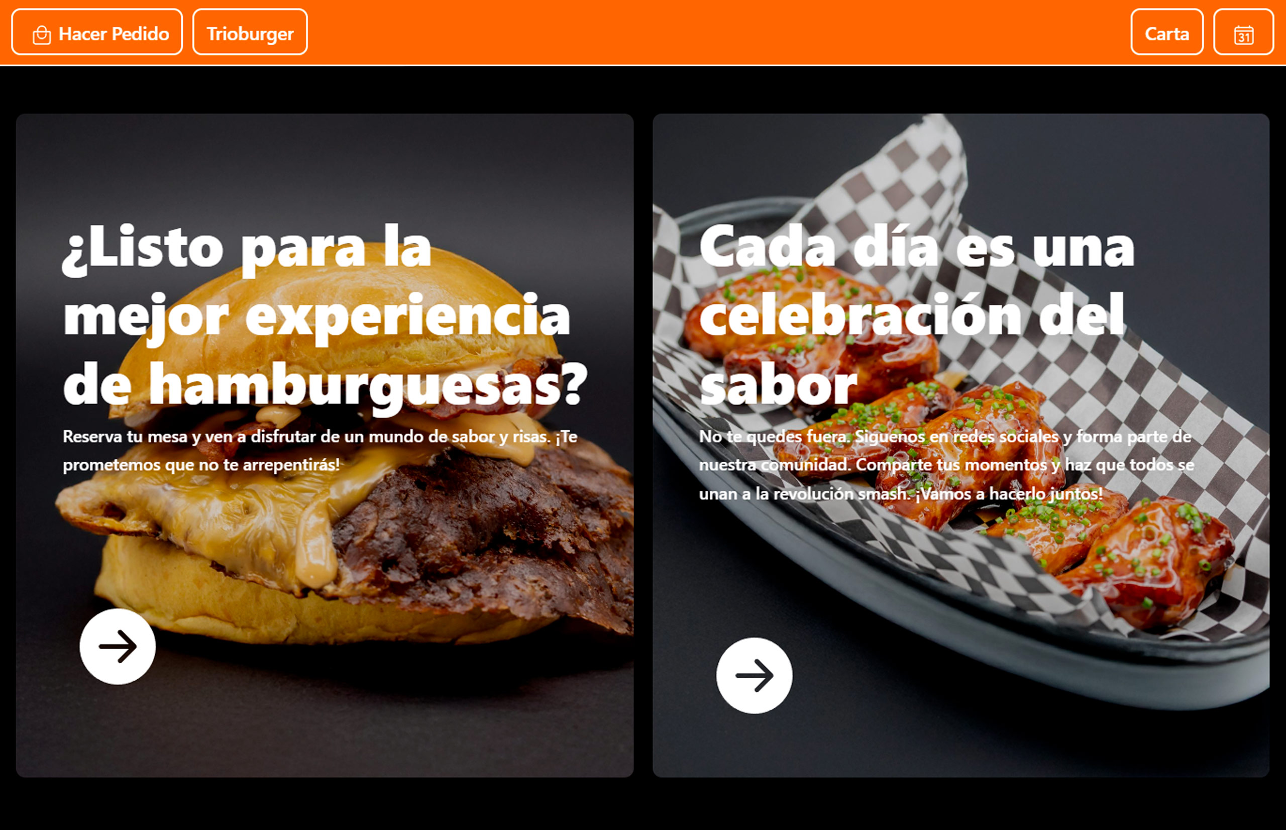 ▷ Ejemplo de página web para restaurantes ▷ Ejemplo de página web para restaurantes