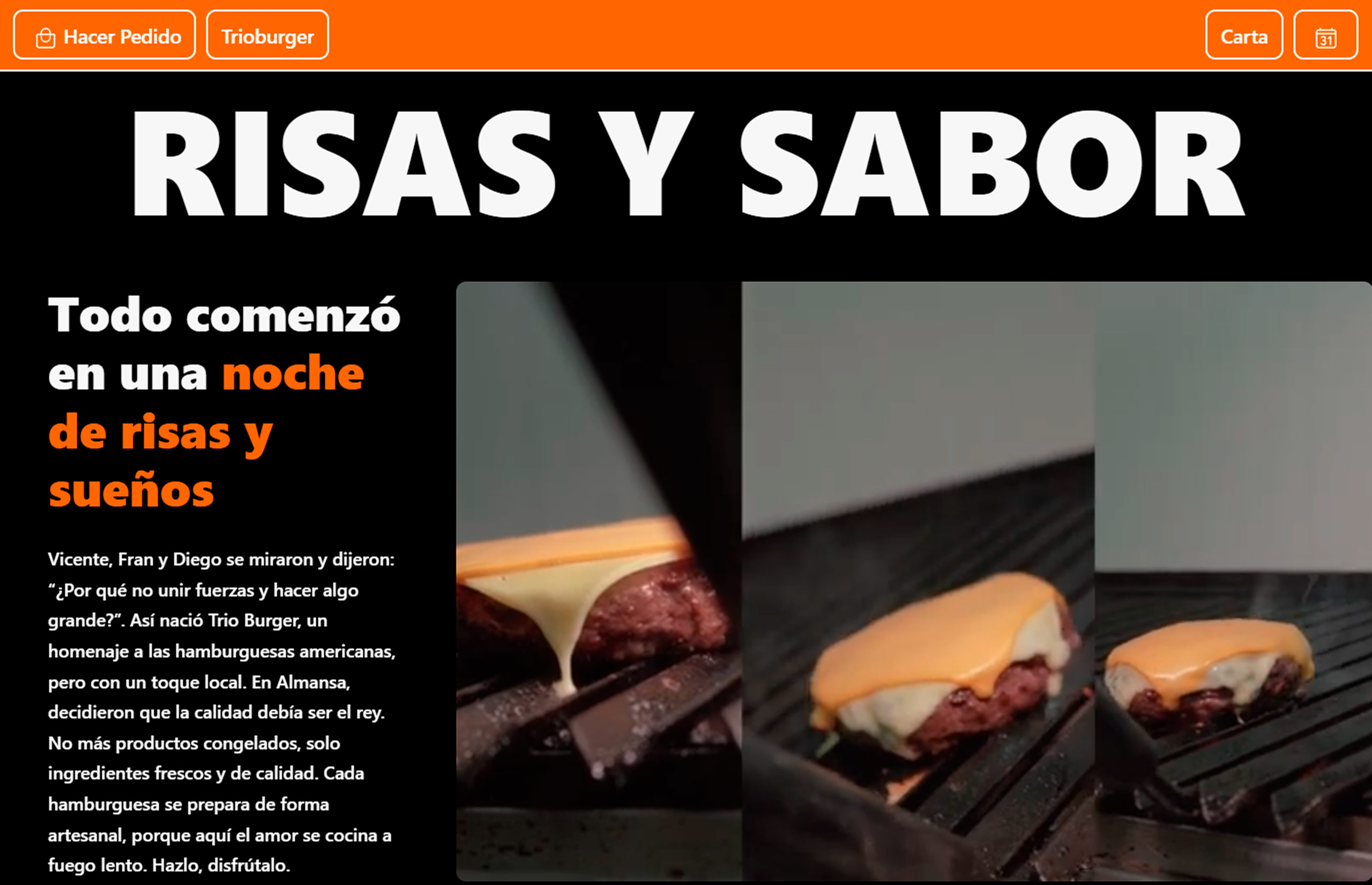 ▷ Ejemplo de página web para restaurantes ▷ Ejemplo de página web para restaurantes