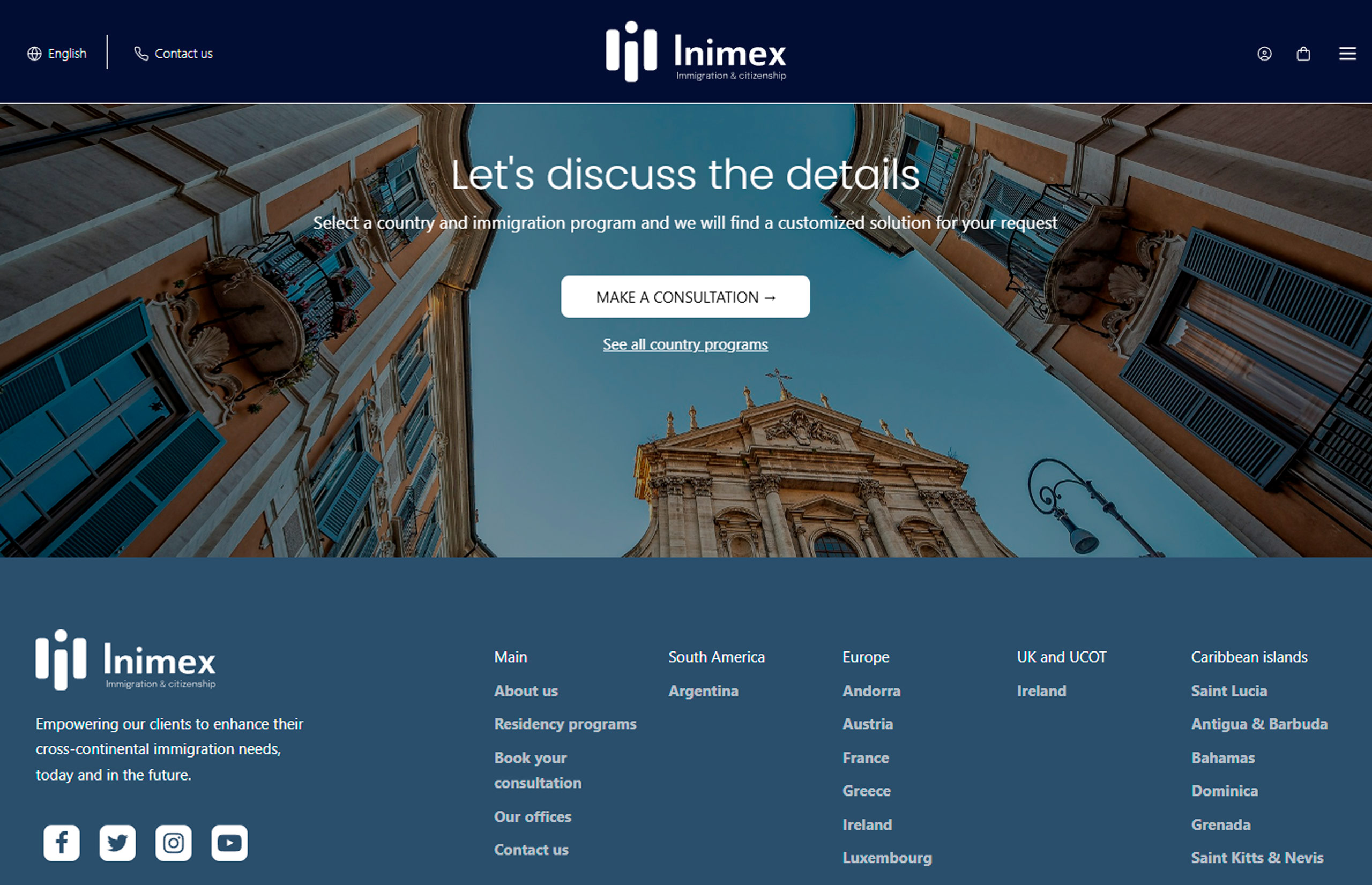 ▷ Ejemplo de página web para consultorías ▷ Ejemplo de página web para consultorías