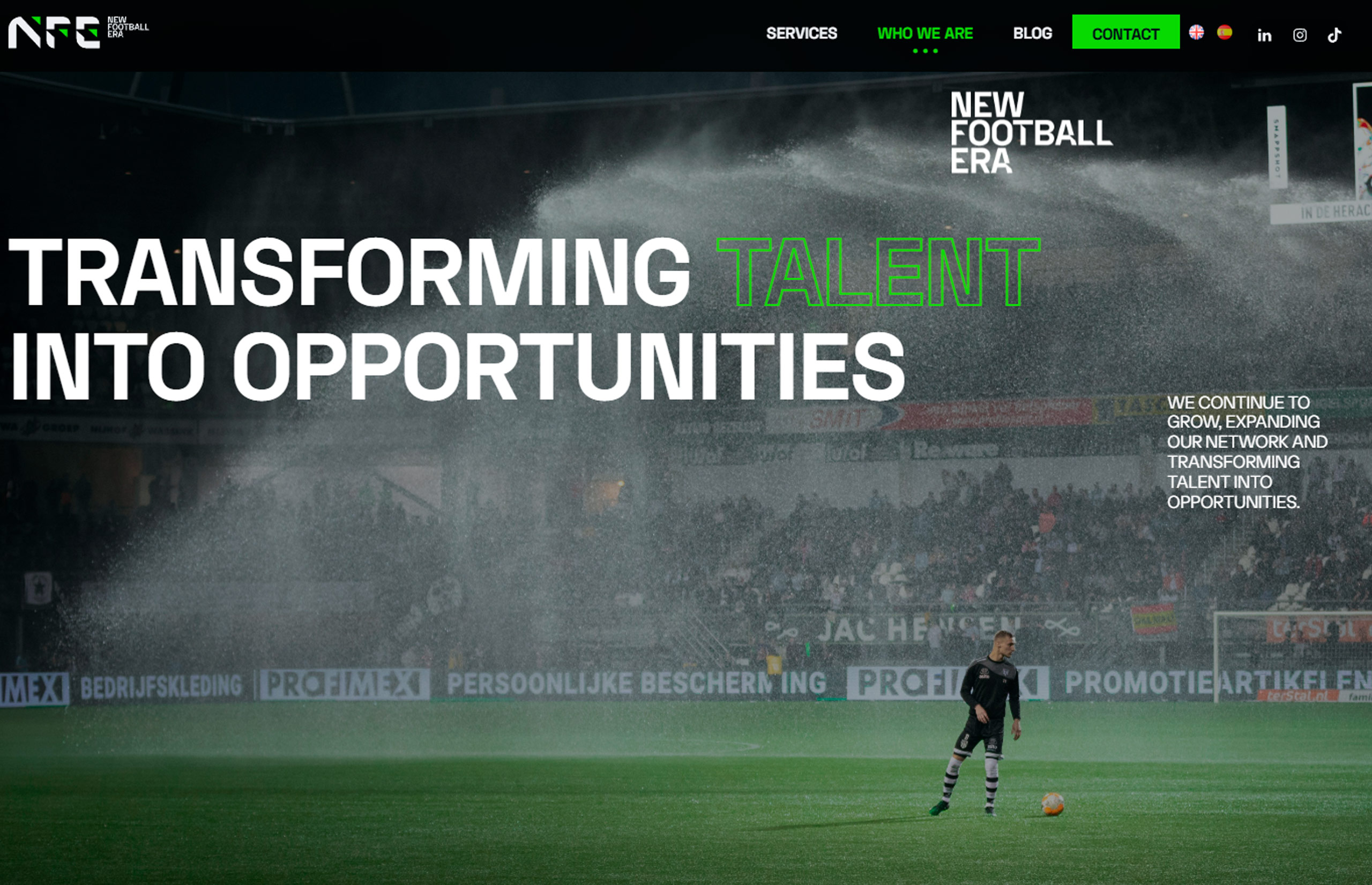 ▷ Ejemplo de página web para formación y análisis futbolístico ▷ Ejemplo de página web para formación y análisis futbolístico
