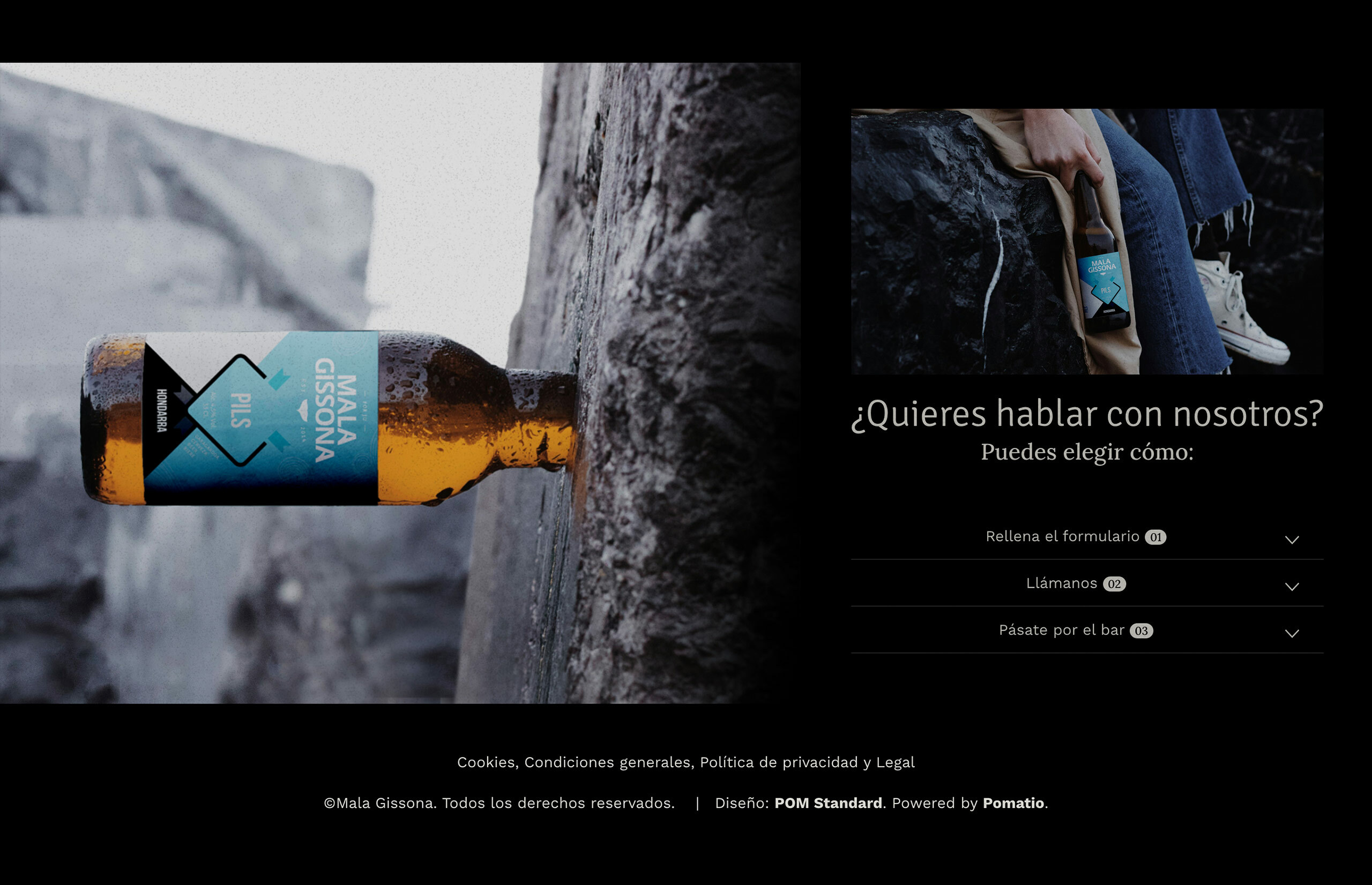 ▷ Ejemplo de página web para un restaurante