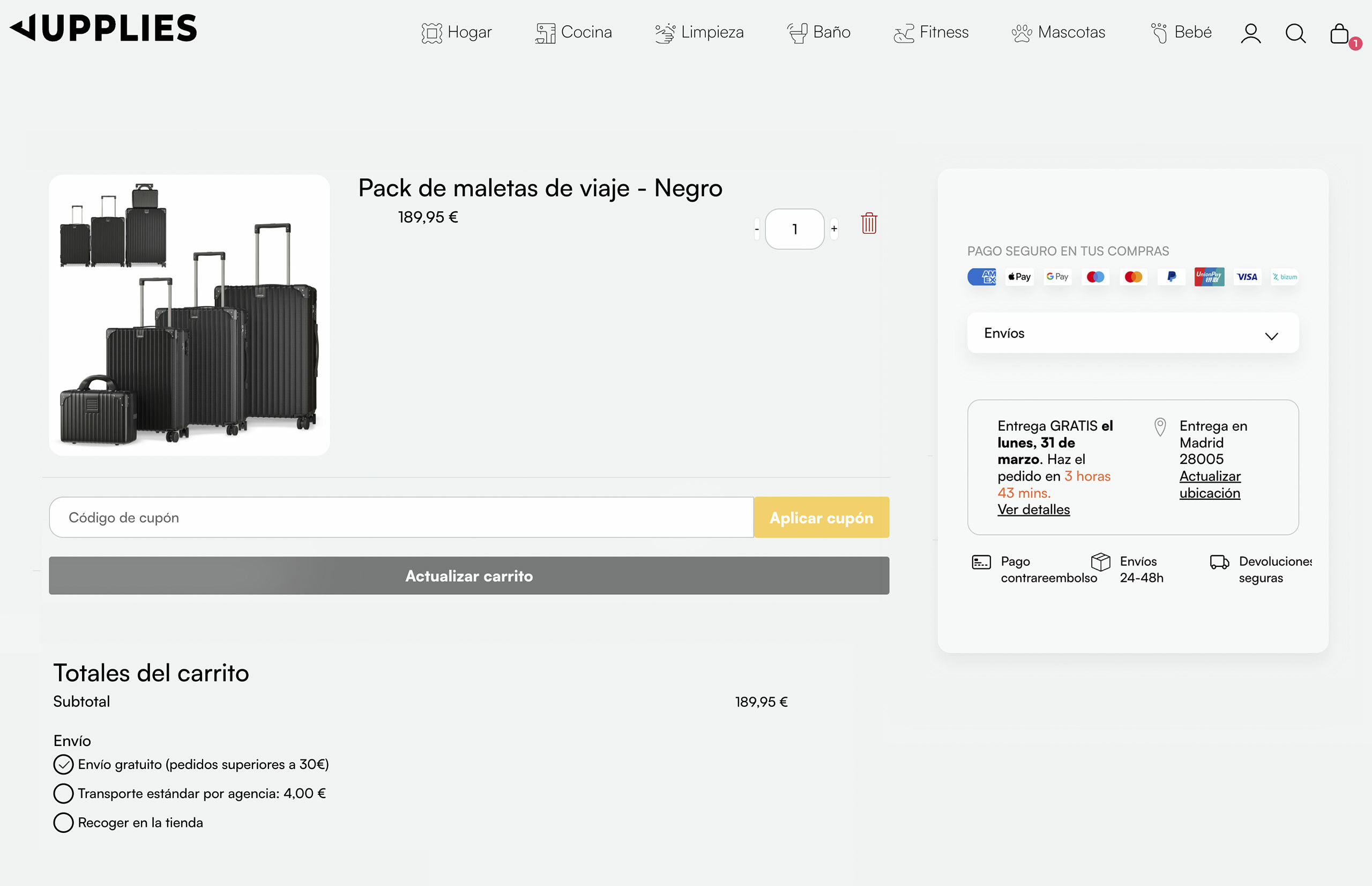 ▷ Diseño de tienda online para hogar y oficinas, totalmente a medida ▷ Diseño de tienda online para hogar y oficinas, totalmente a medida