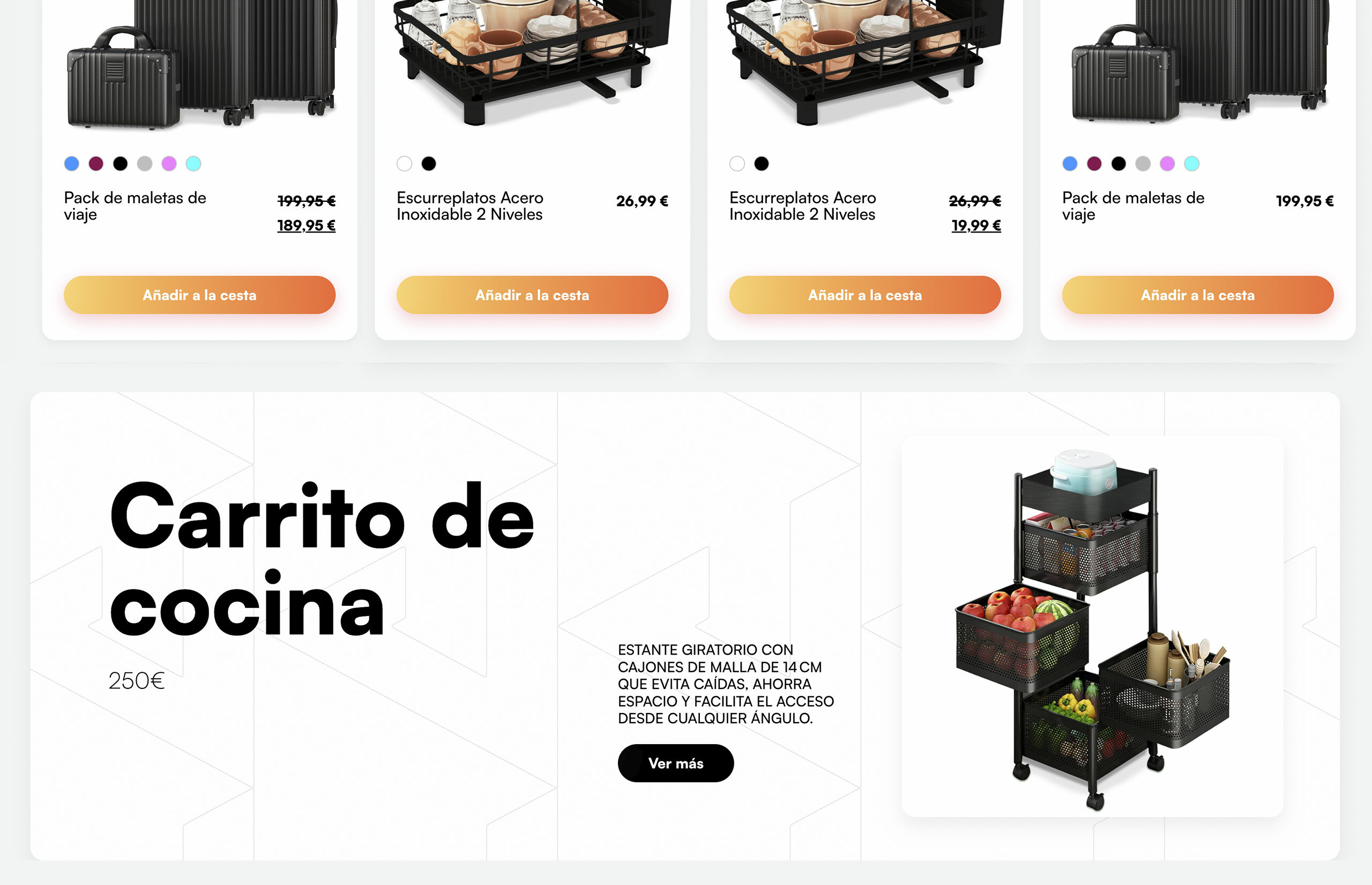 ▷ Diseño de tienda online para hogar y oficinas, totalmente a medida ▷ Diseño de tienda online para hogar y oficinas, totalmente a medida