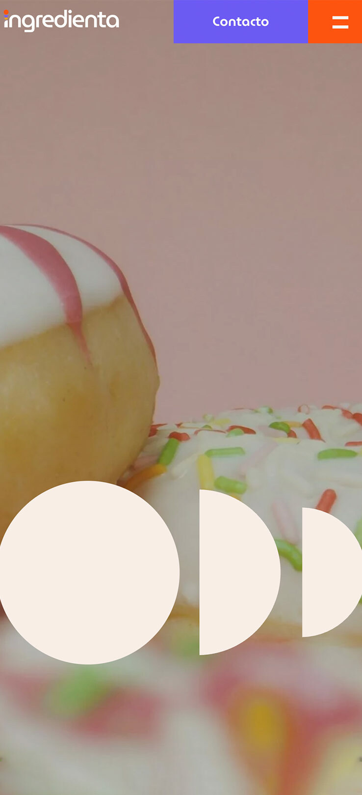▷ Ejemplo de página web para producción alimentaria
