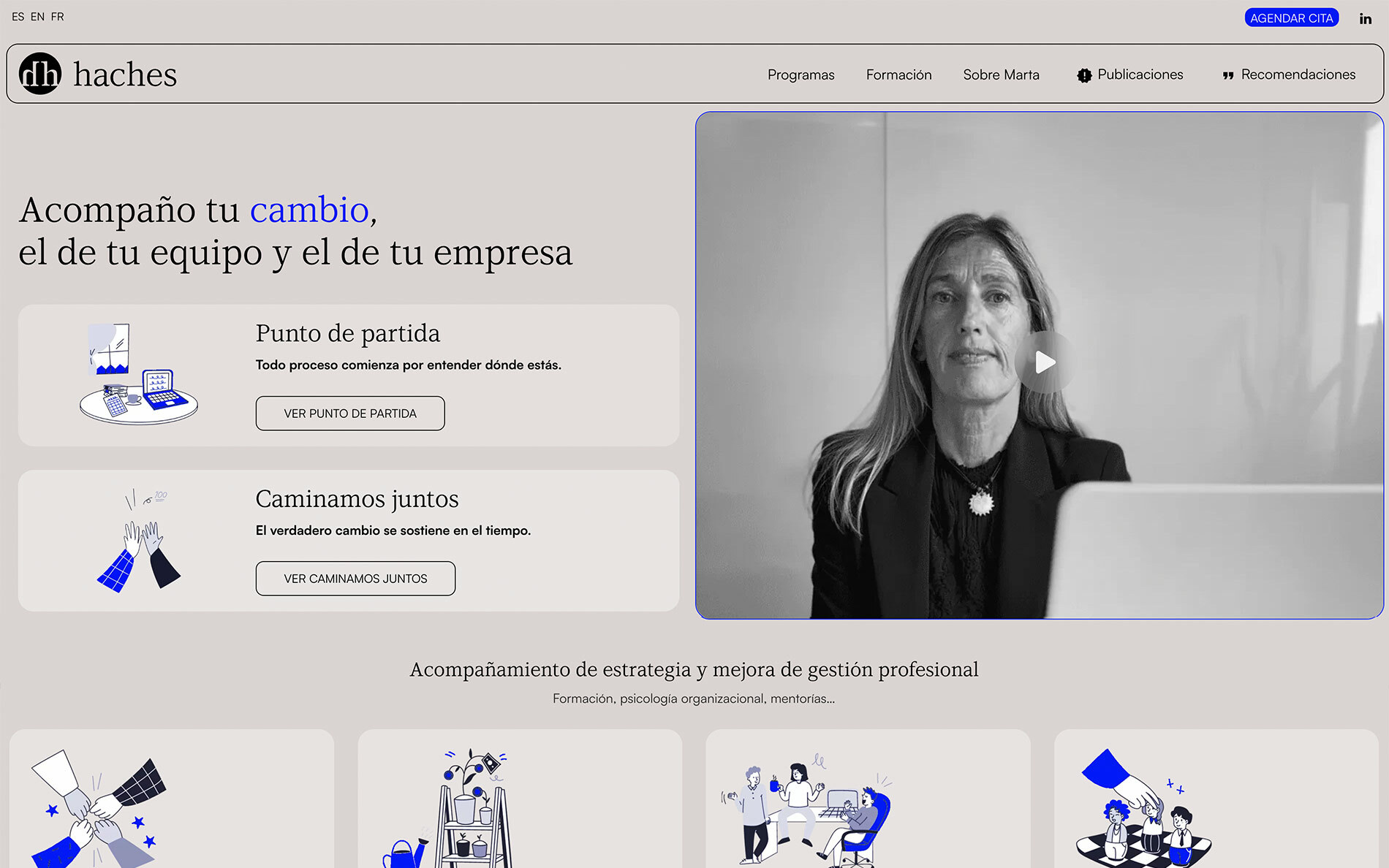 ▷ Ejemplo de página web para consultoría ▷ Ejemplo de página web para consultoría