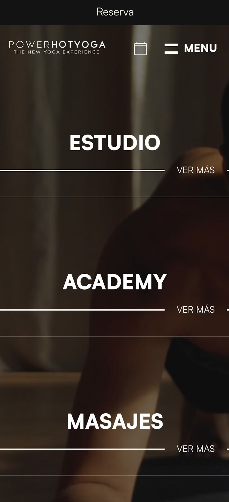 ▷ Ejemplo de página web para yoga ▷ Ejemplo de página web para yoga