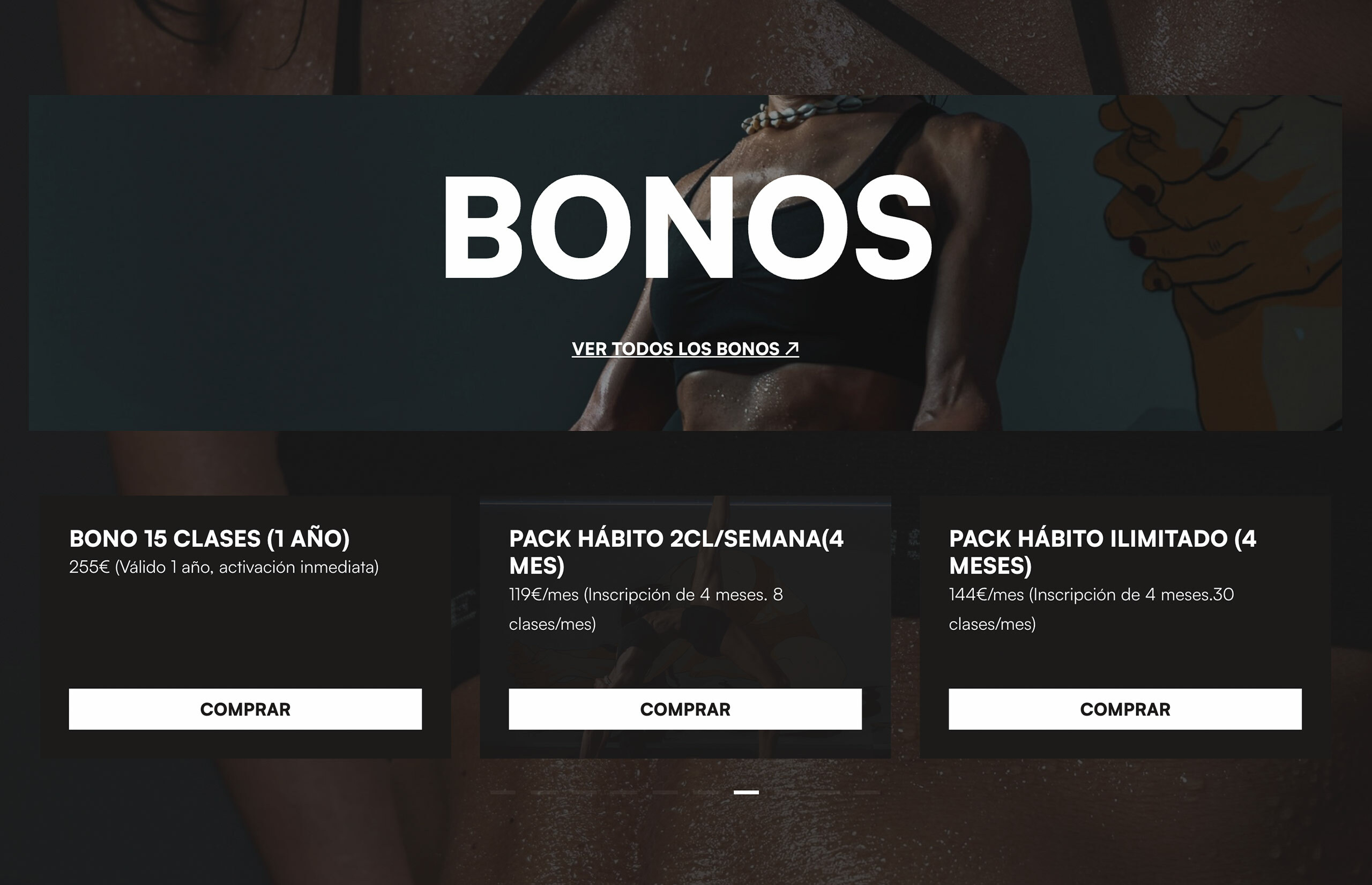 ▷ Ejemplo de página web para yoga ▷ Ejemplo de página web para yoga