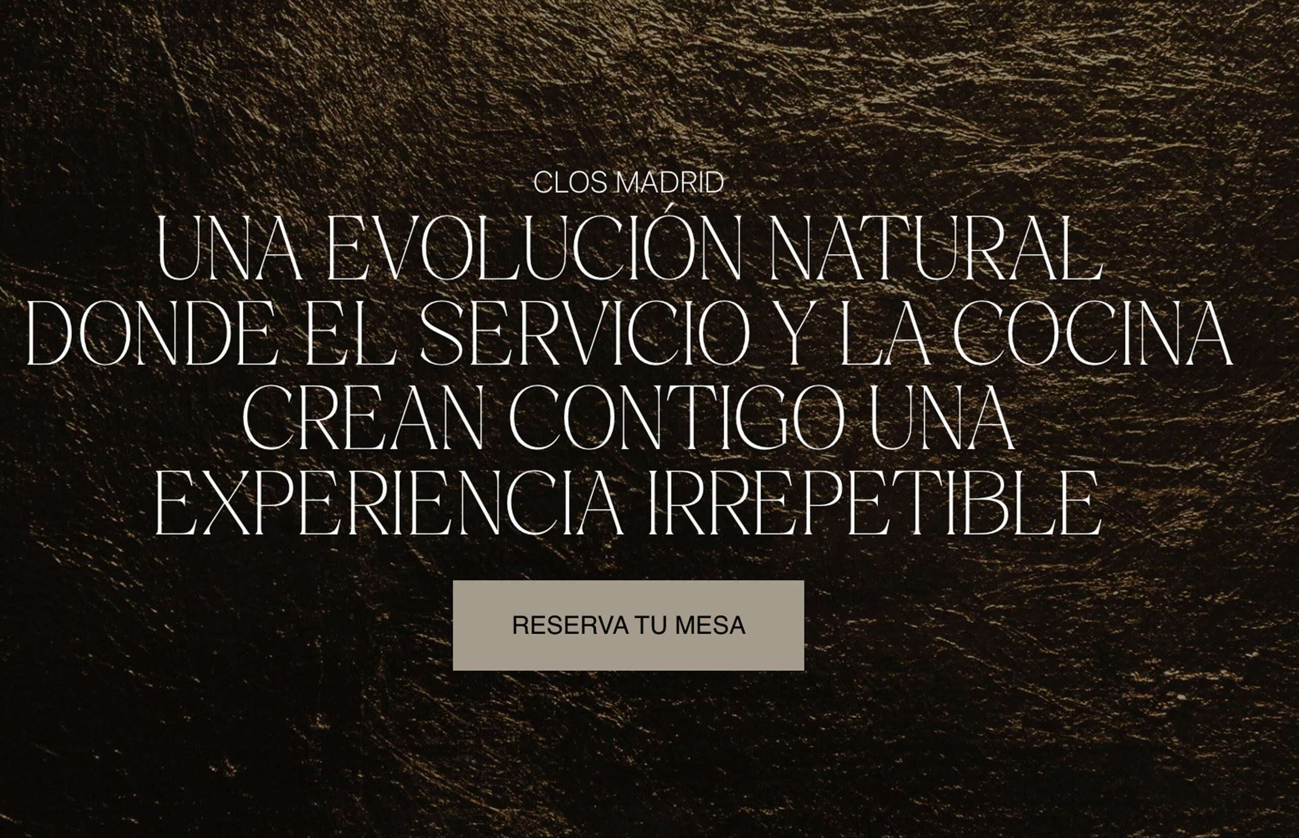 ▷ Ejemplo de página web para restaurantes de lujo [A medida]