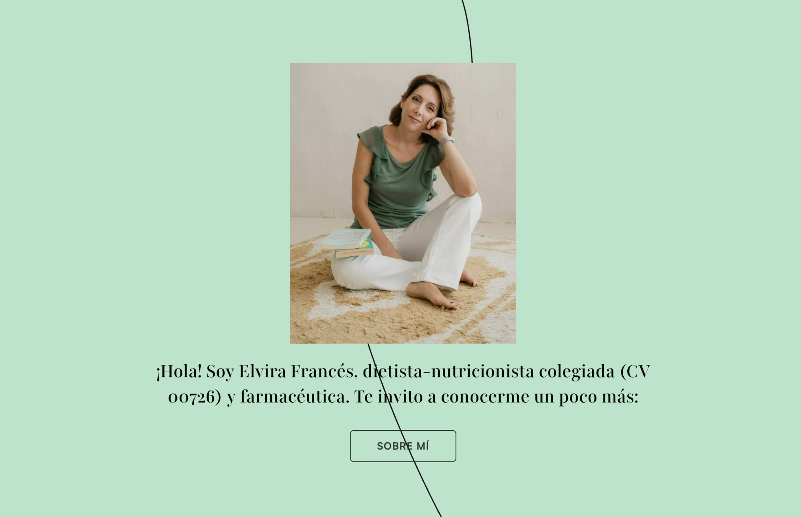 ▷ Ejemplo de página web para nutricionistas [A medida]