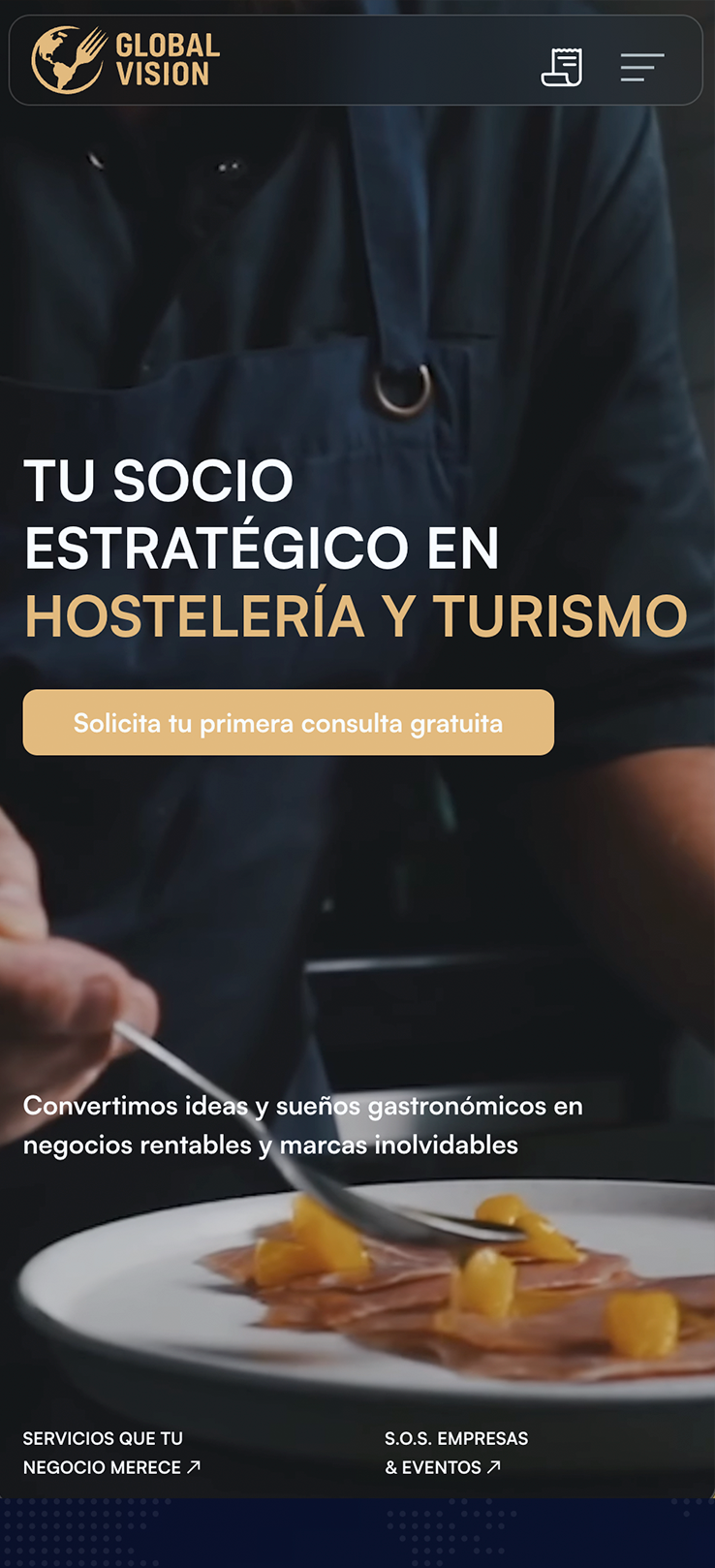▷ Página web para asesoramiento y hostelería [A medida]