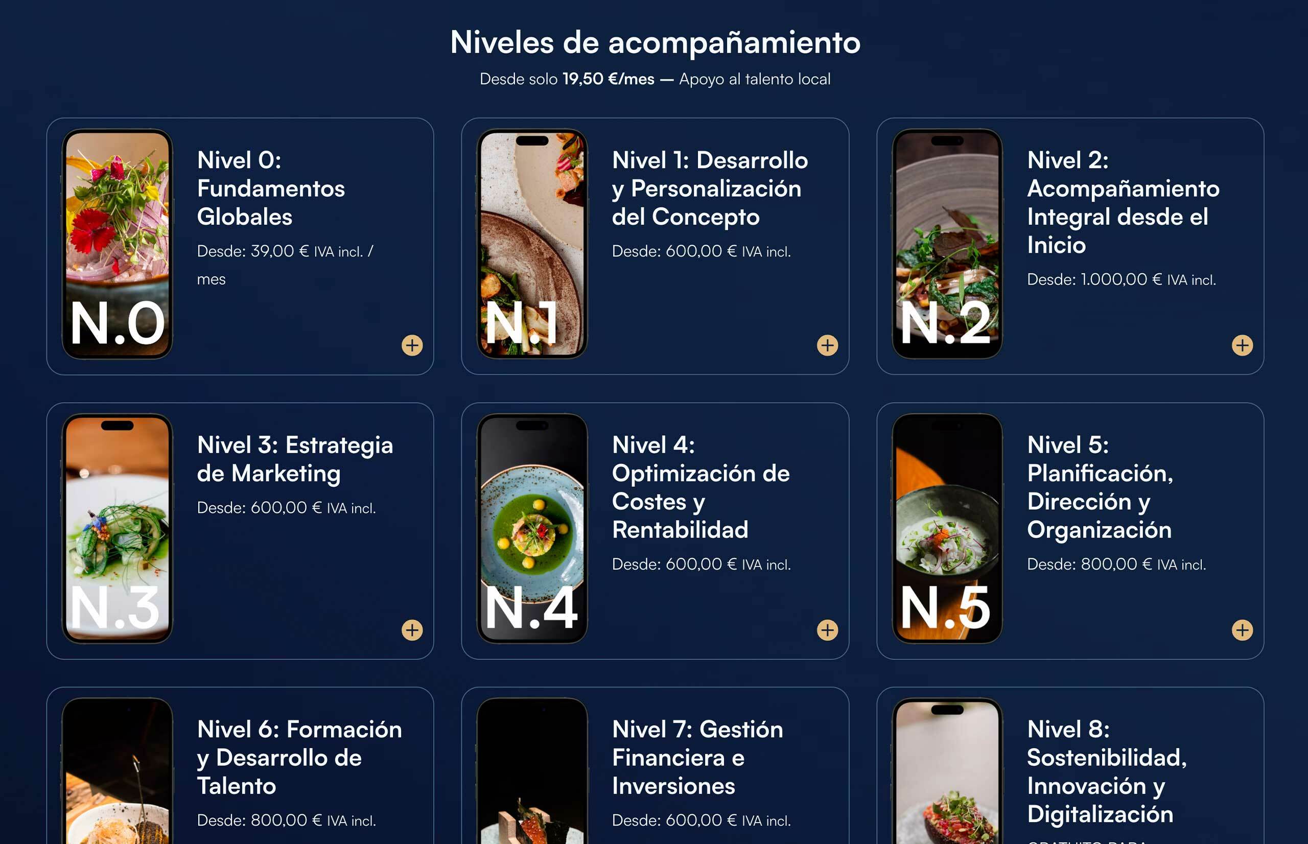 ▷ Página web para asesoramiento y hostelería [A medida]