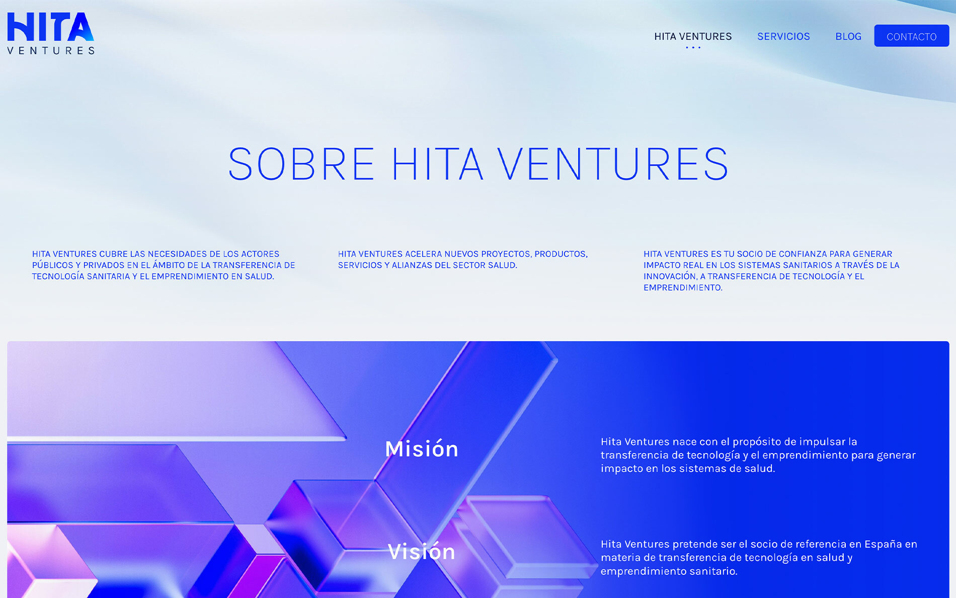 ▷ Ejemplo de página web para asesoría [A medida]