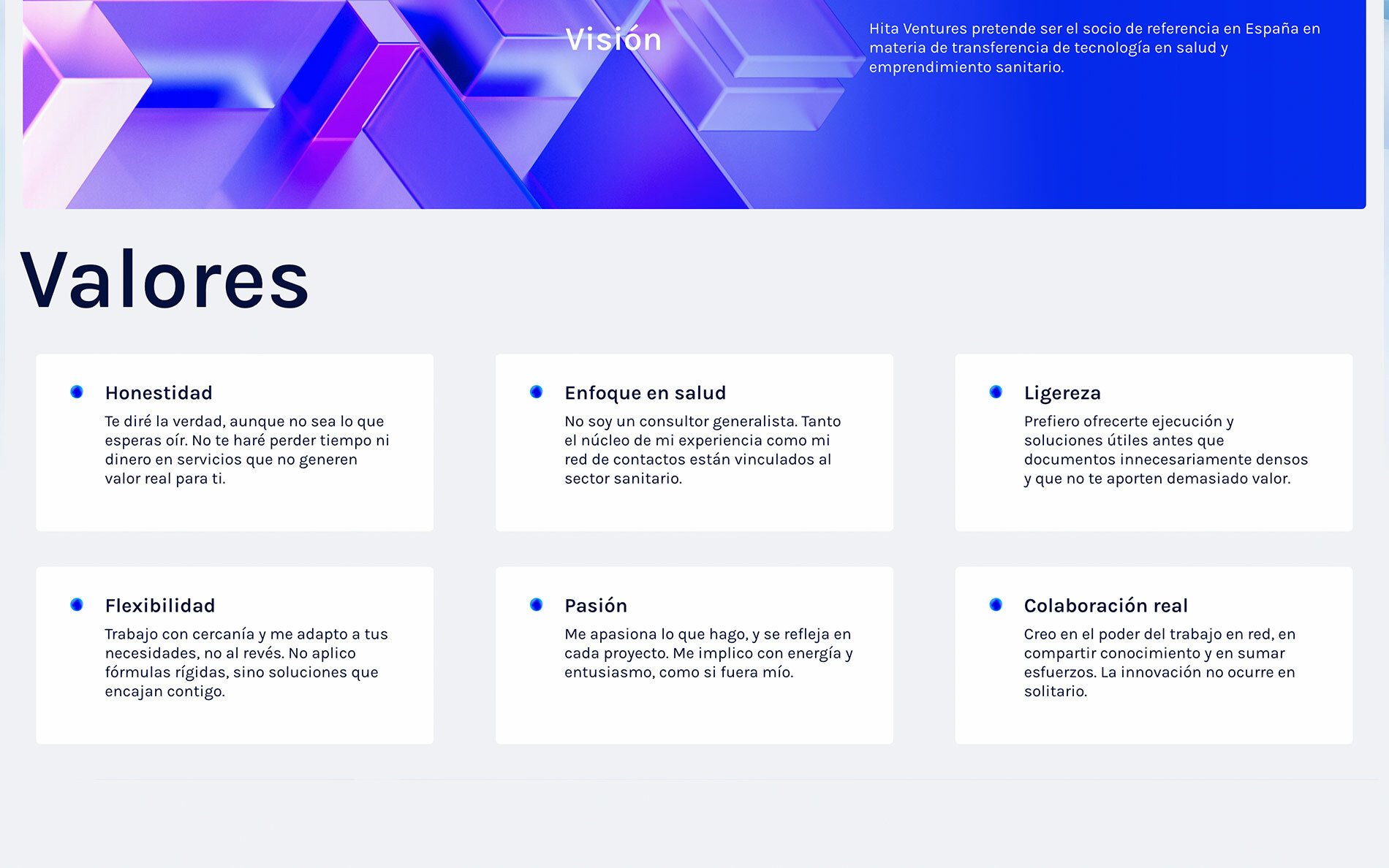 ▷ Ejemplo de página web para asesoría [A medida]