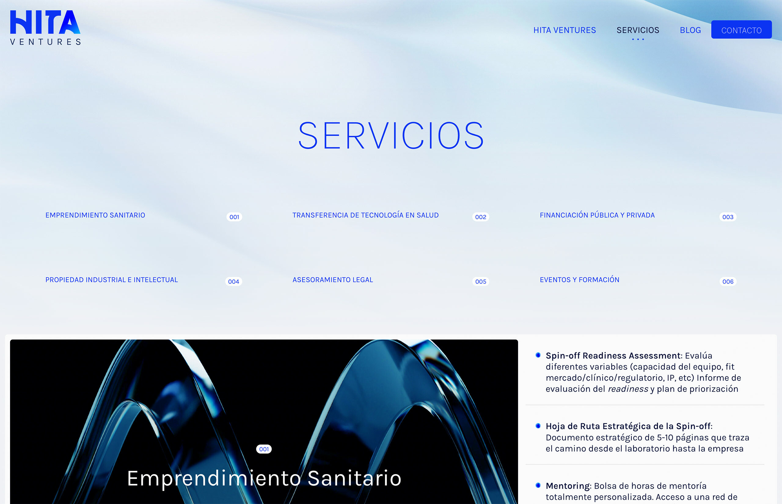 ▷ Ejemplo de página web para asesoría [A medida]