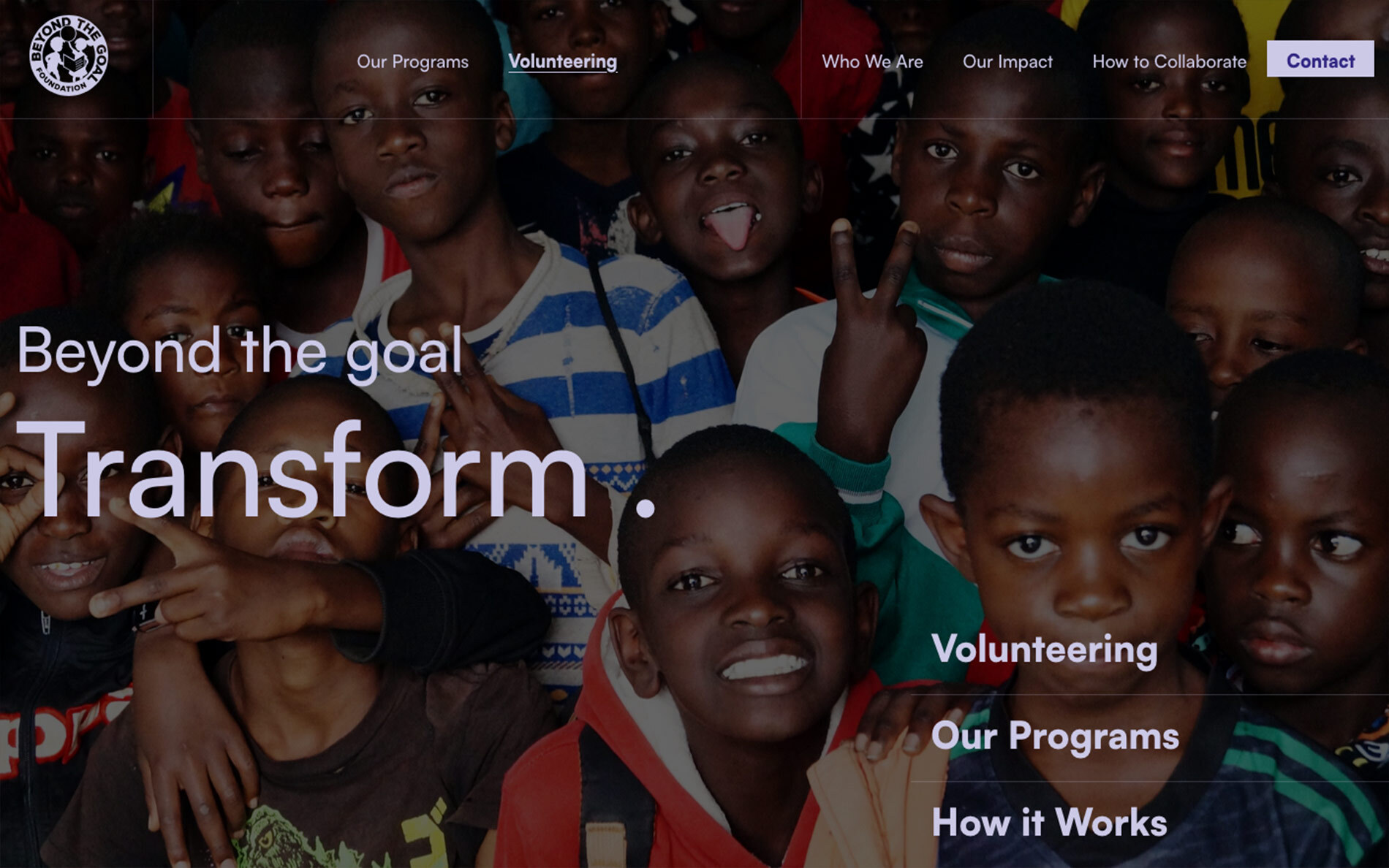 ▷ Ejemplo de página web para Fundación sin ánimo de lucro [A medida]