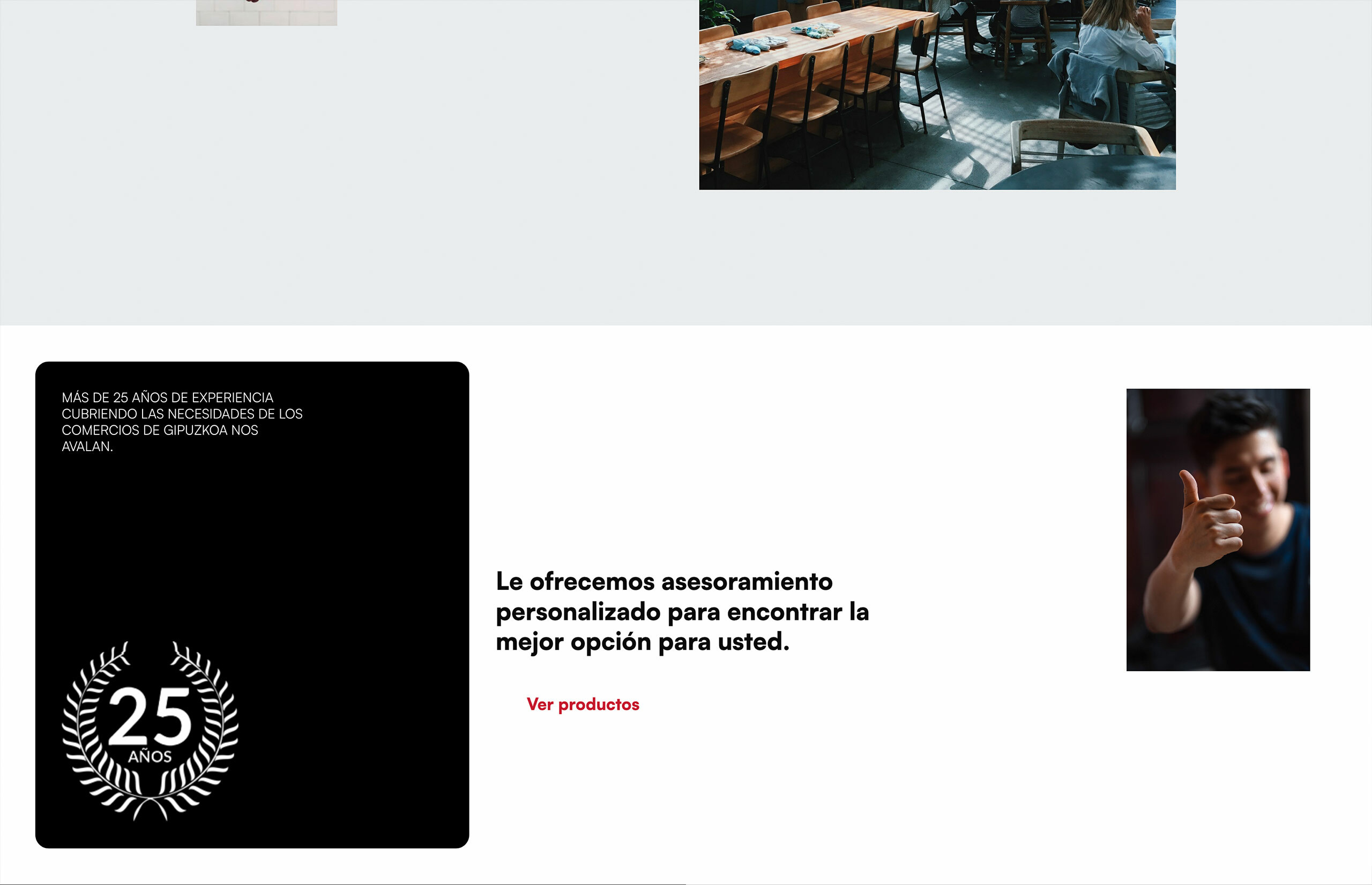▷ Ejemplo de página web para sistemas de gestión [A medida]