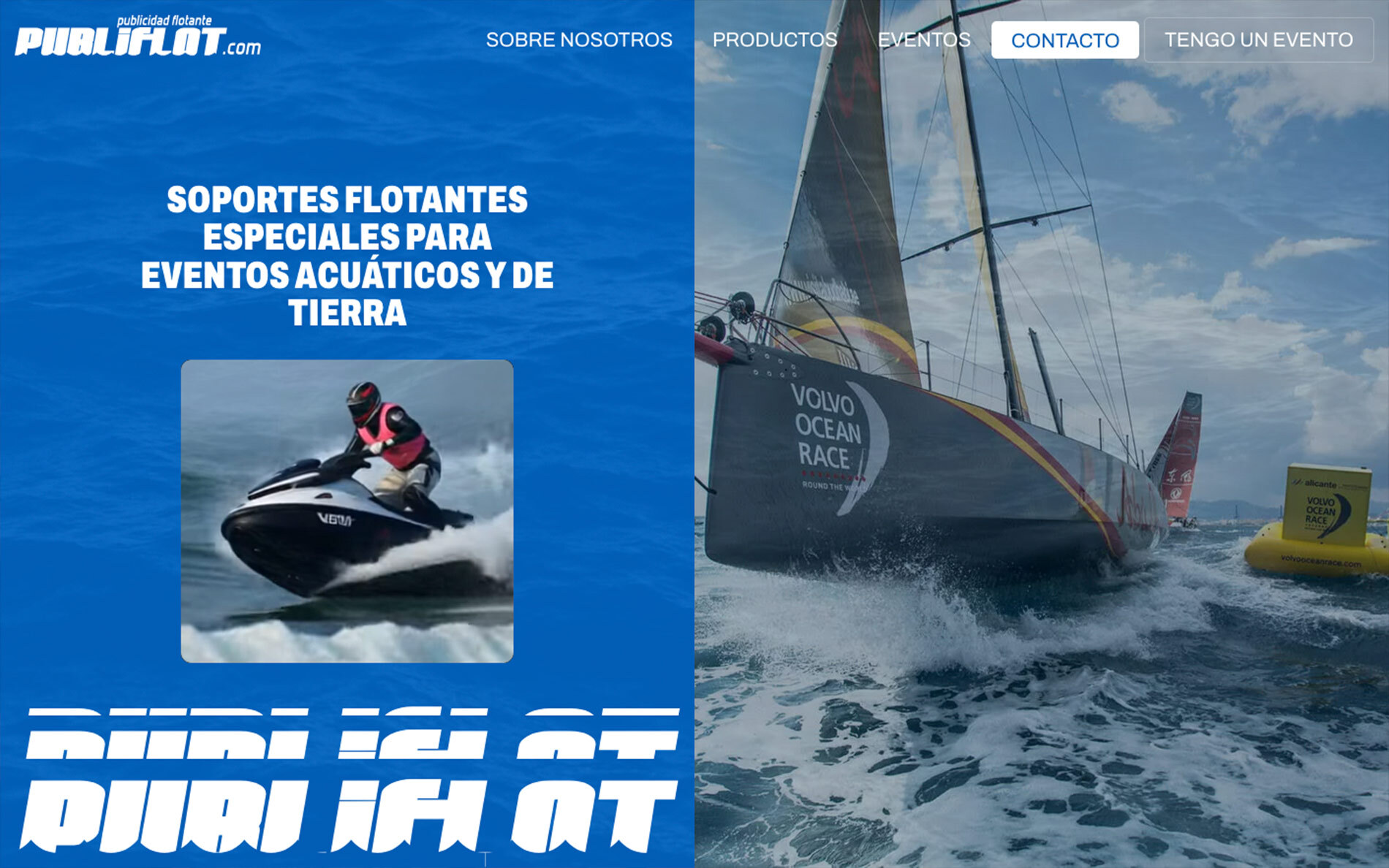 ▷ Ejemplo de página web para Publicidad flotante [A medida]