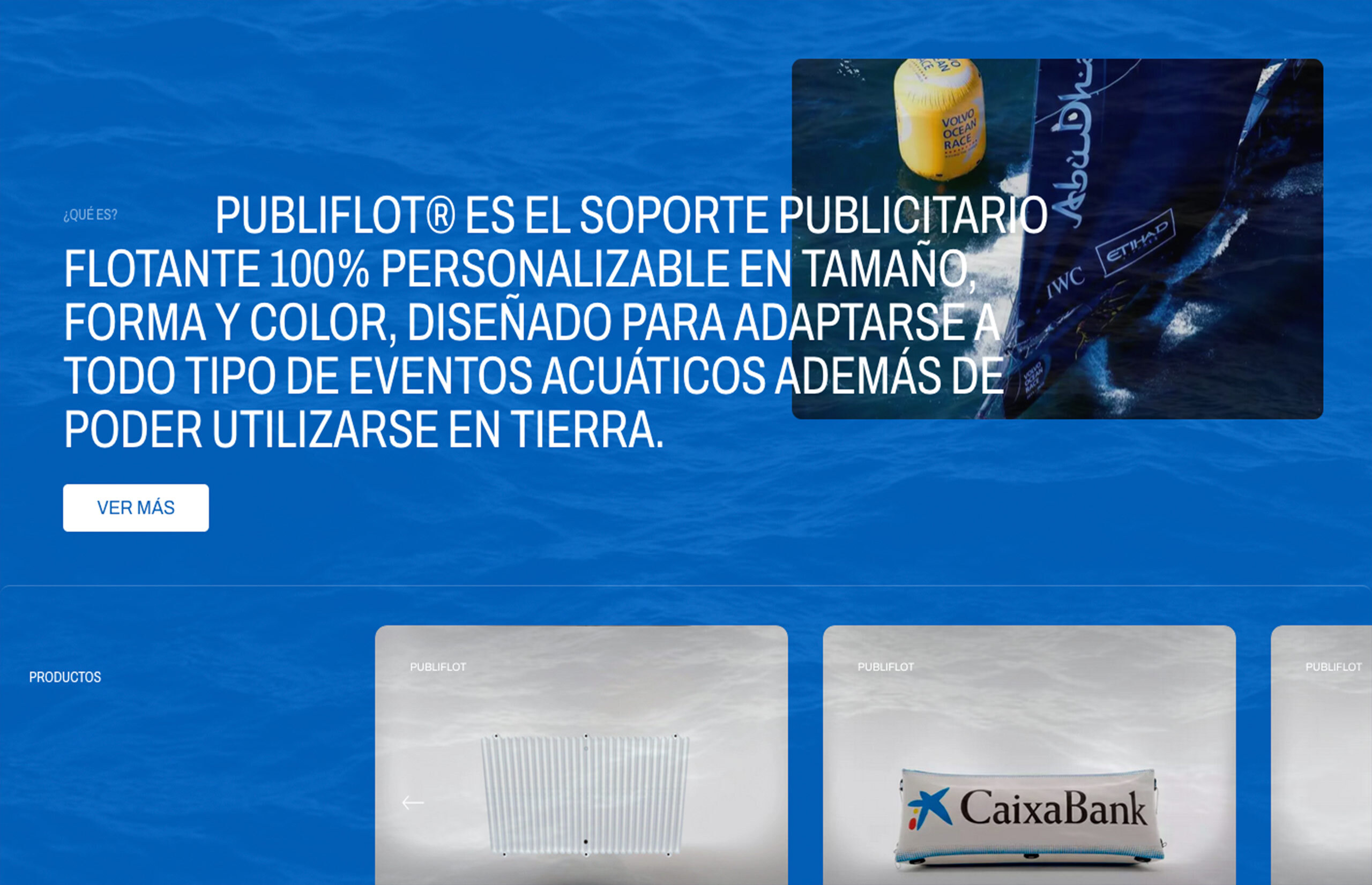 ▷ Ejemplo de página web para Publicidad flotante [A medida]