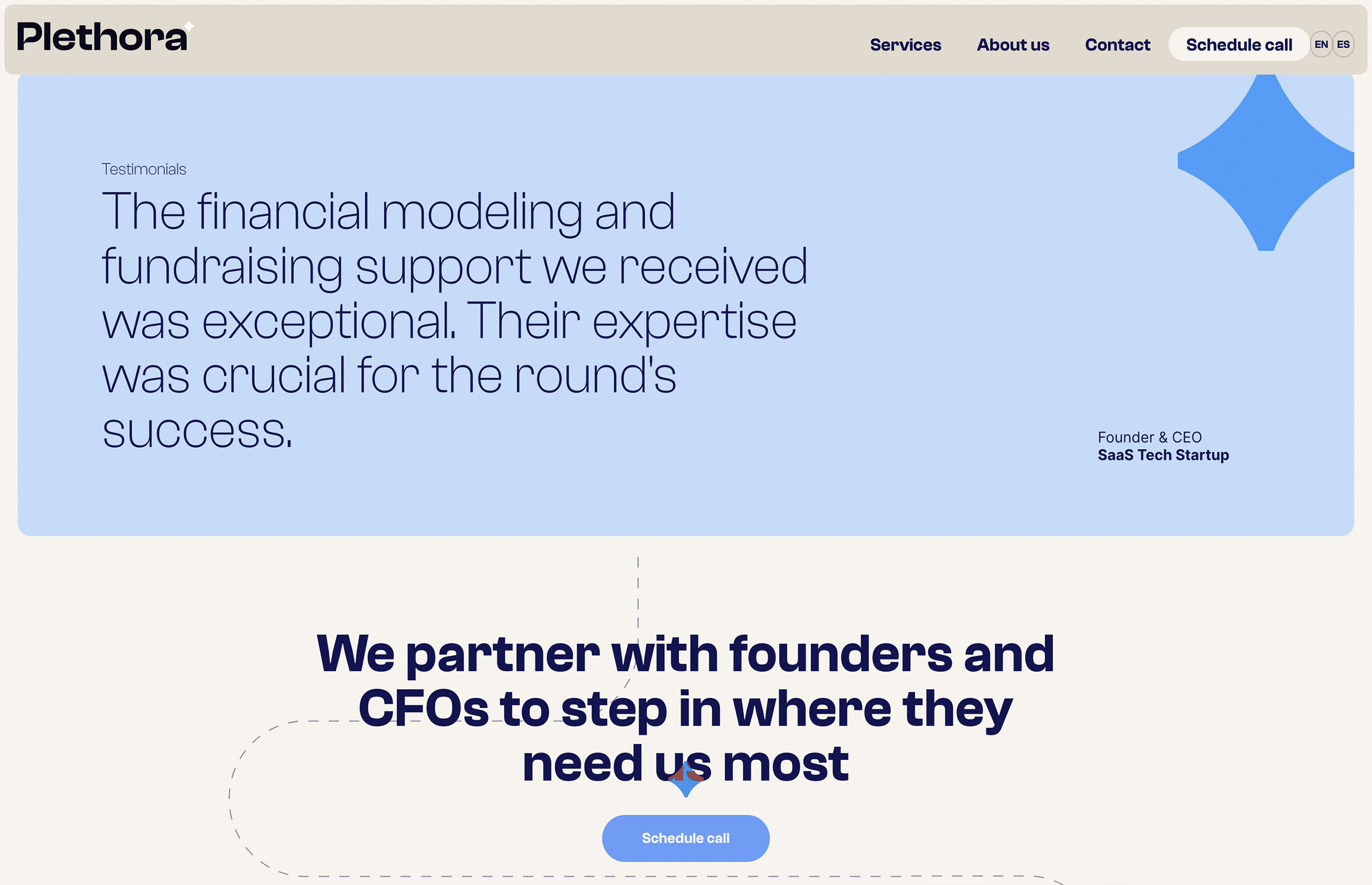 ▷ Ejemplo de página web para asesoría [A medida]