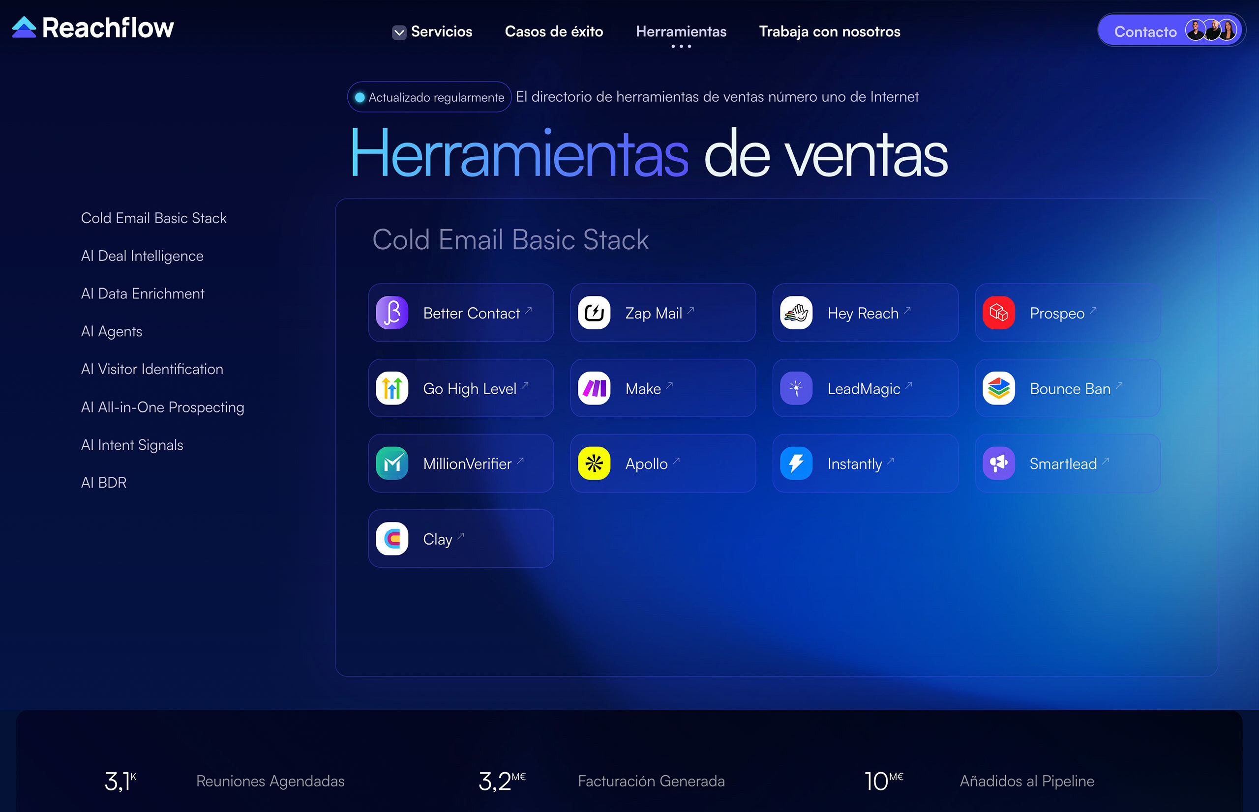 ▷ Ejemplo de página web para Agencia de Outbound [A medida]