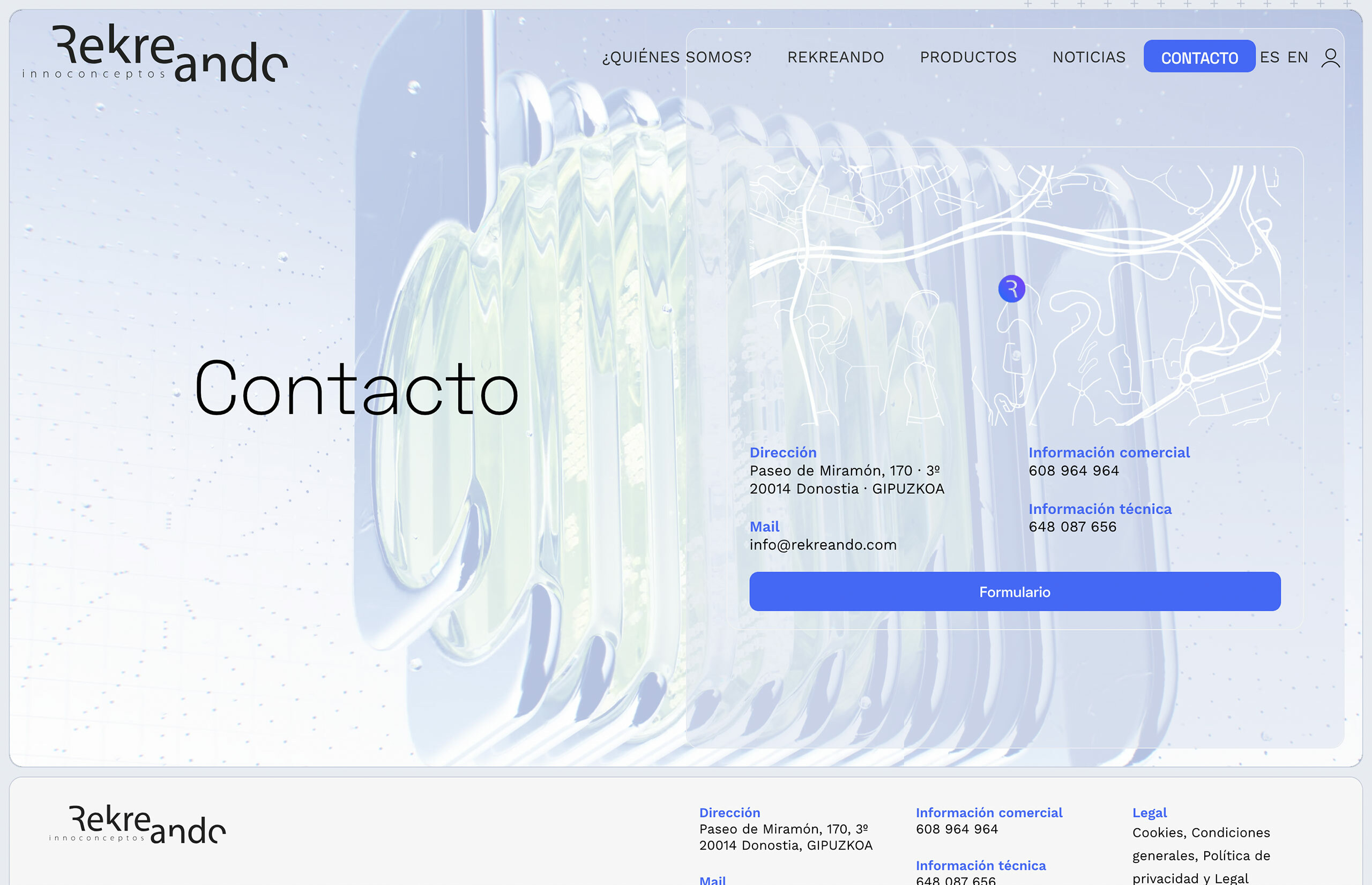 ▷ Ejemplo de página web para startup [A medida]