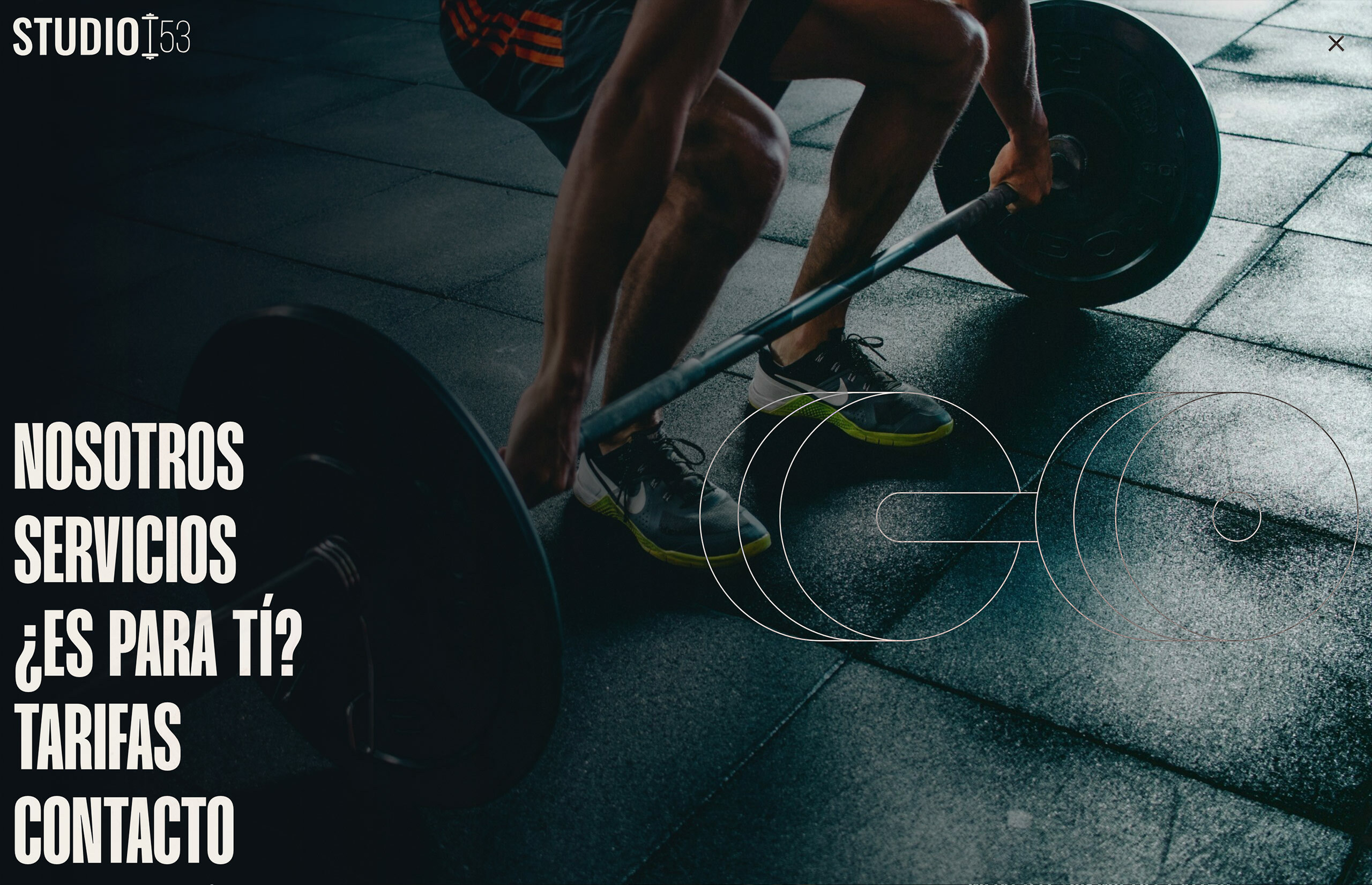 ▷ Ejemplo de página web para gimnasio [A medida]