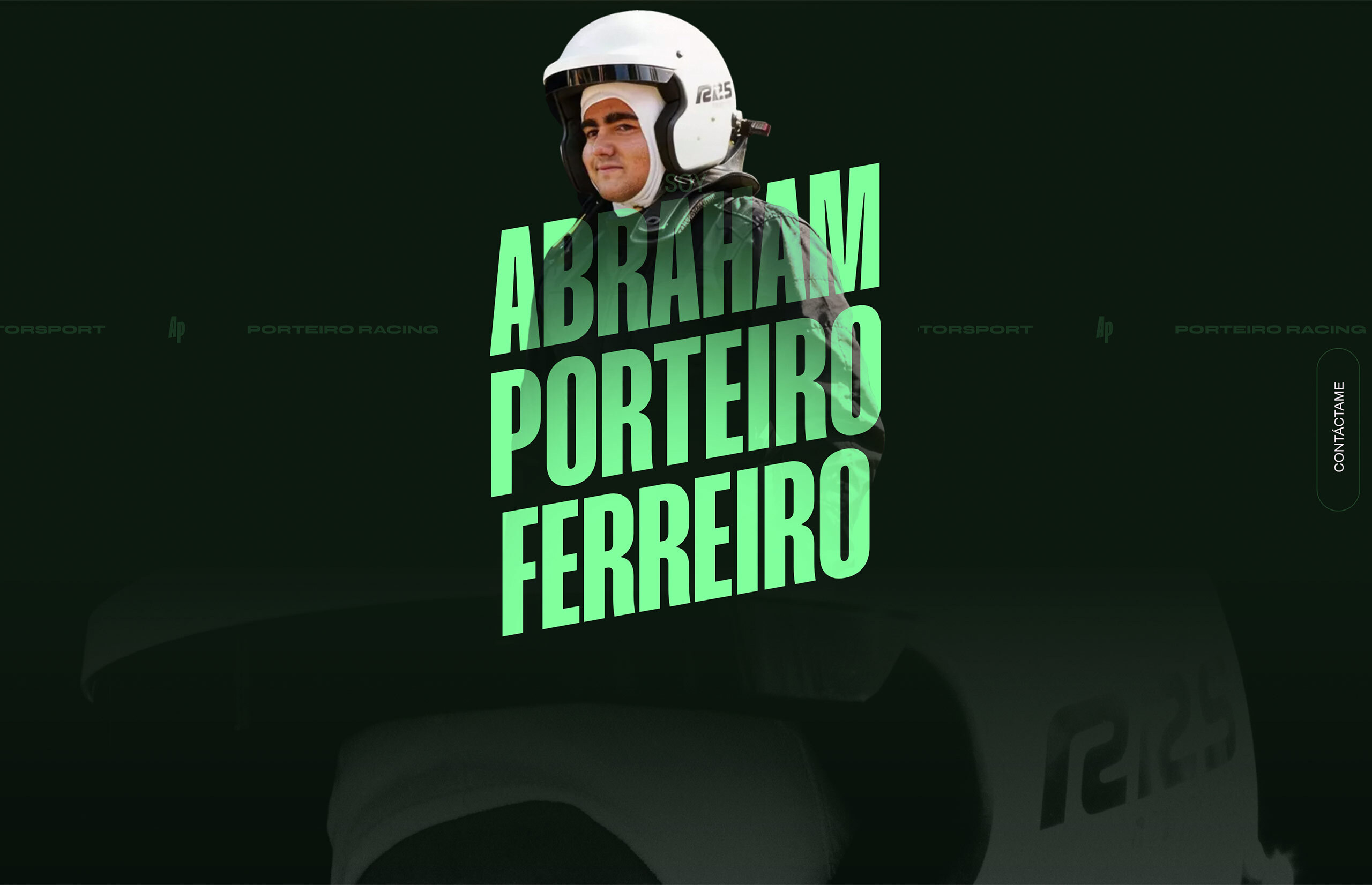 ▷ Ejemplo de página web para Piloto de Rally [A medida]