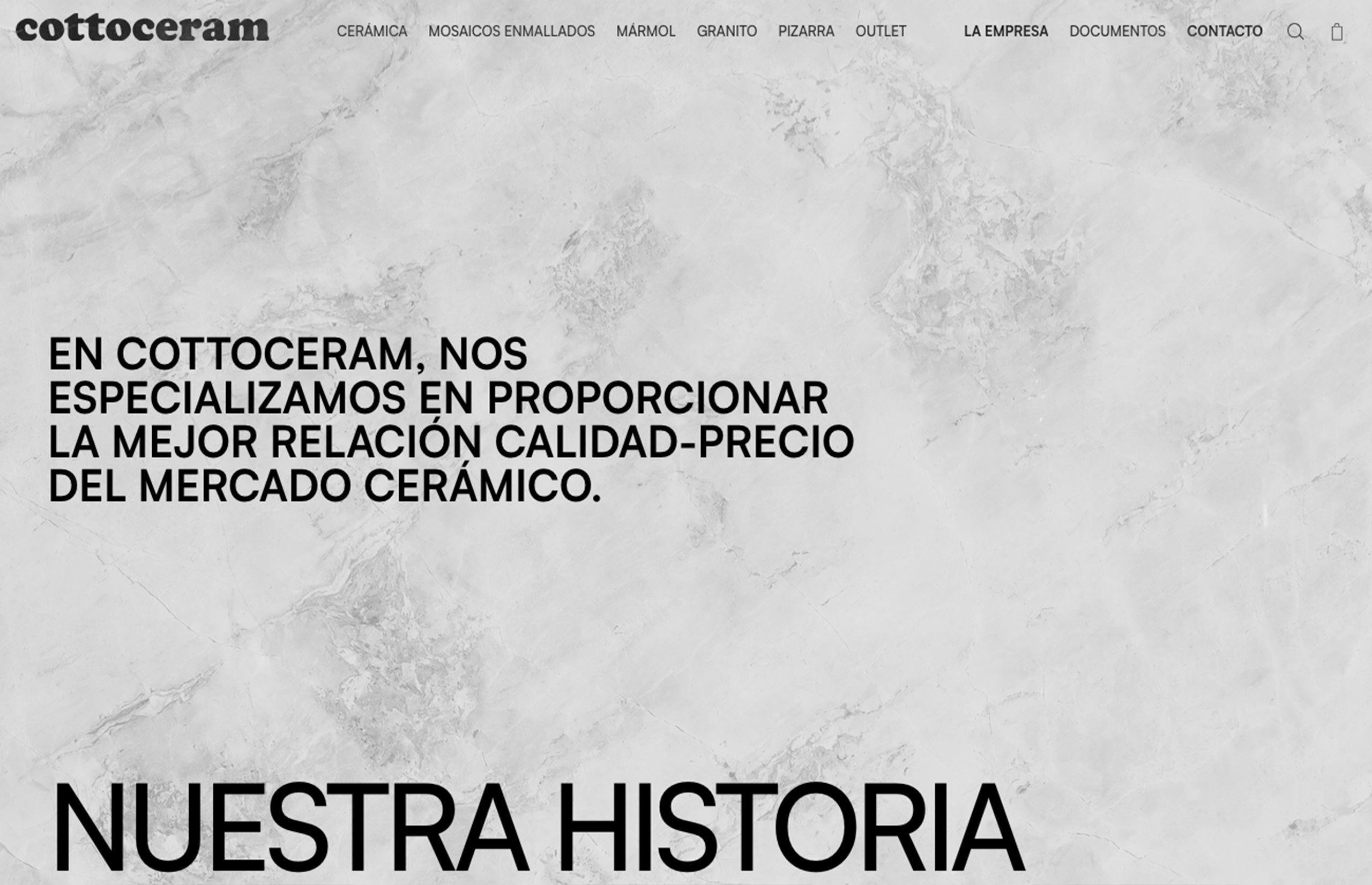 ▷ Ejemplo de página web para Tienda Materiales cerámicos[A medida]