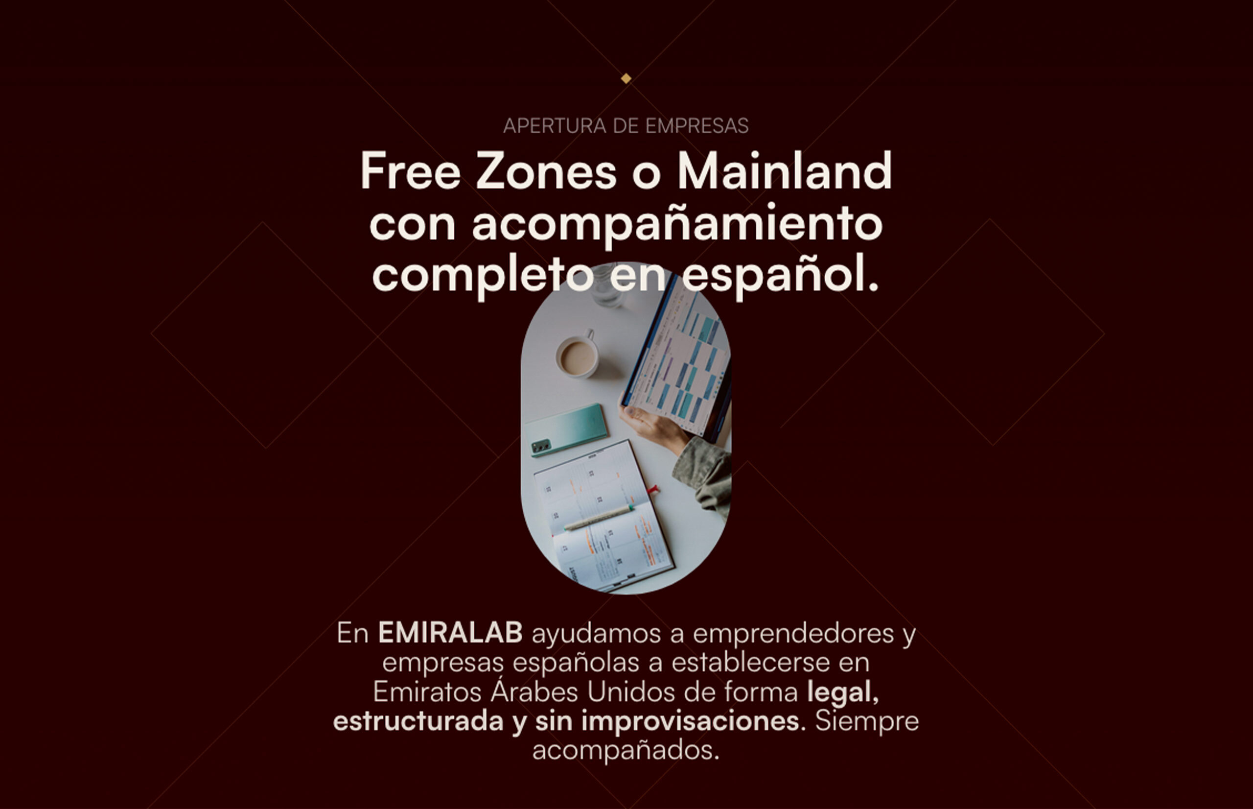 ▷ Ejemplo de página web para Gestoría [A medida]