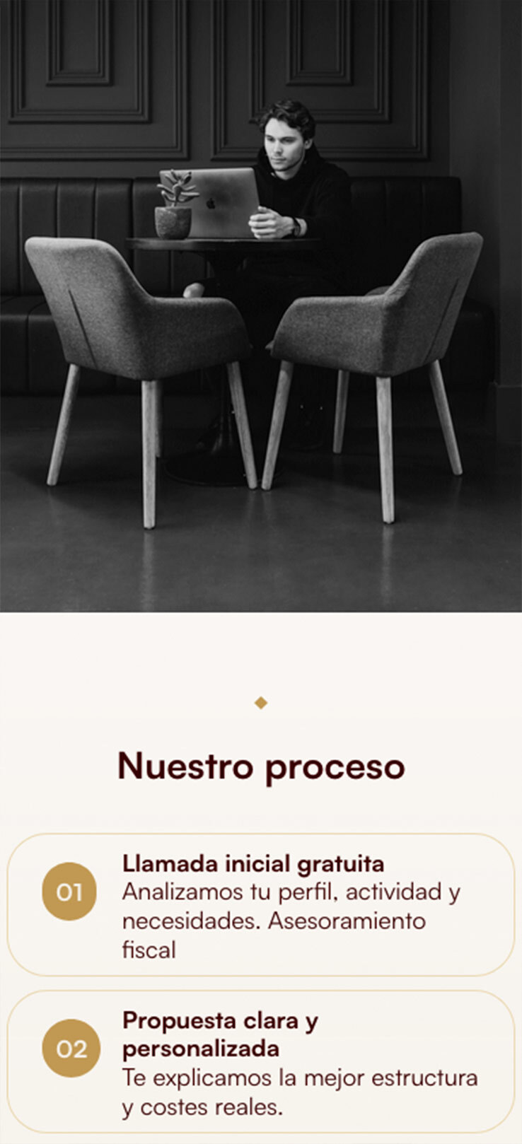 ▷ Ejemplo de página web para Gestoría [A medida]
