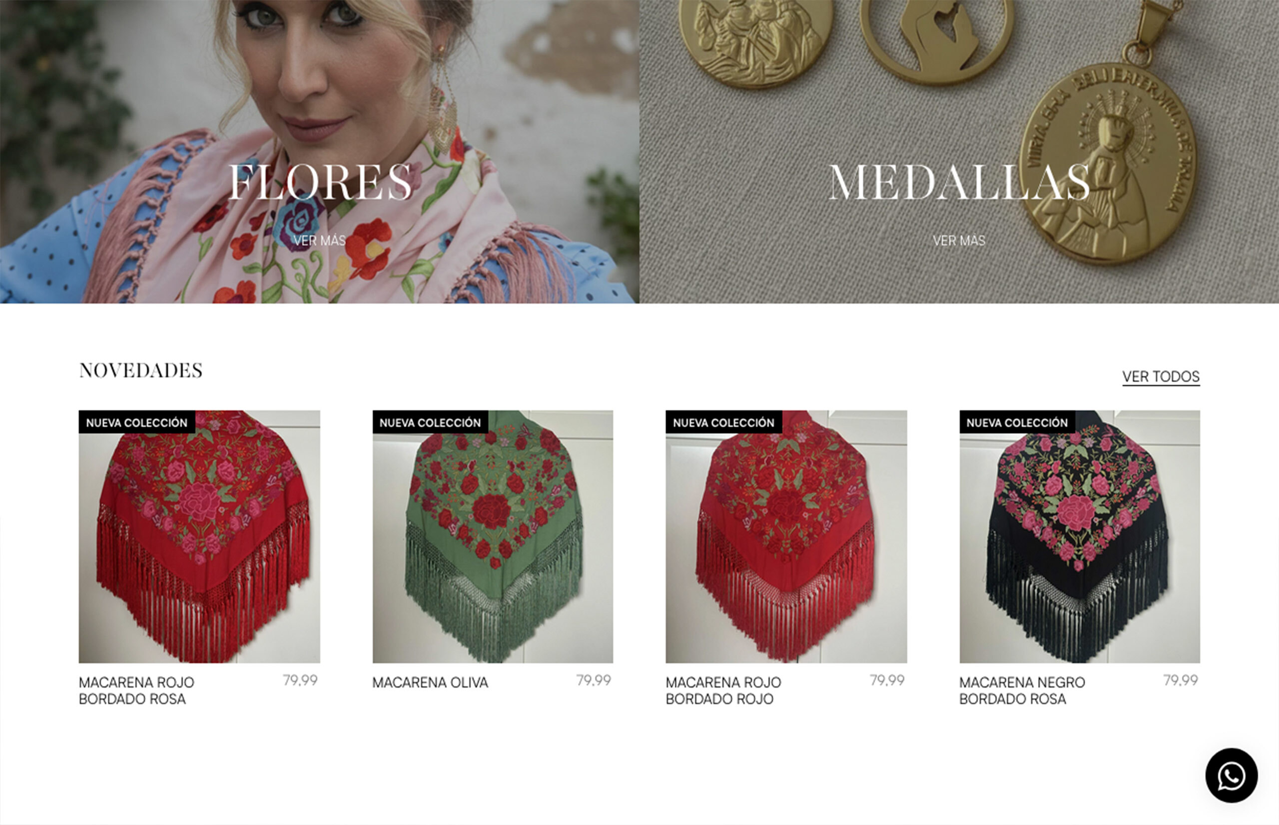 ▷ Ejemplo de página web para Tienda de ropa [A medida]
