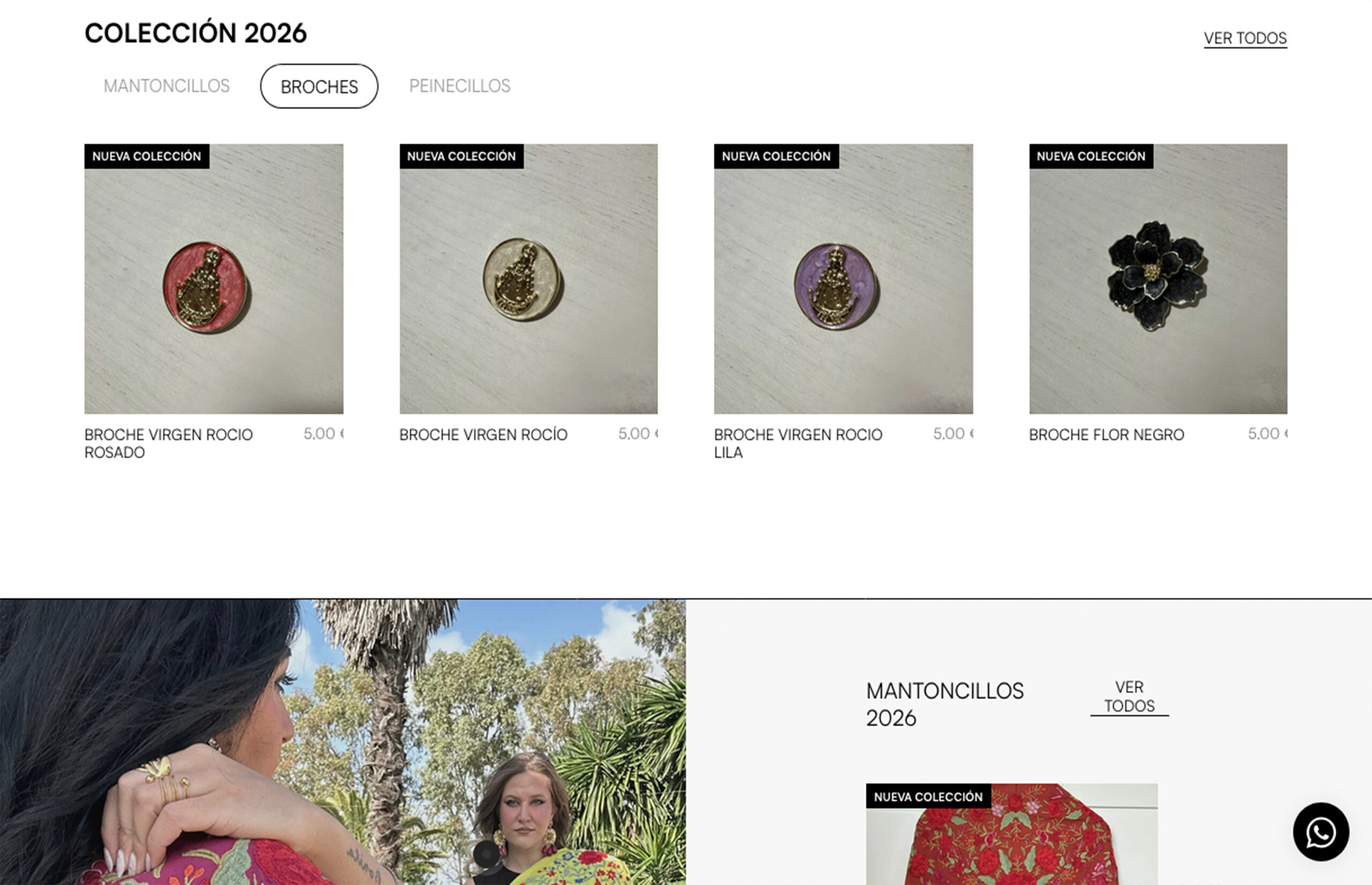 ▷ Ejemplo de página web para Tienda de ropa [A medida]