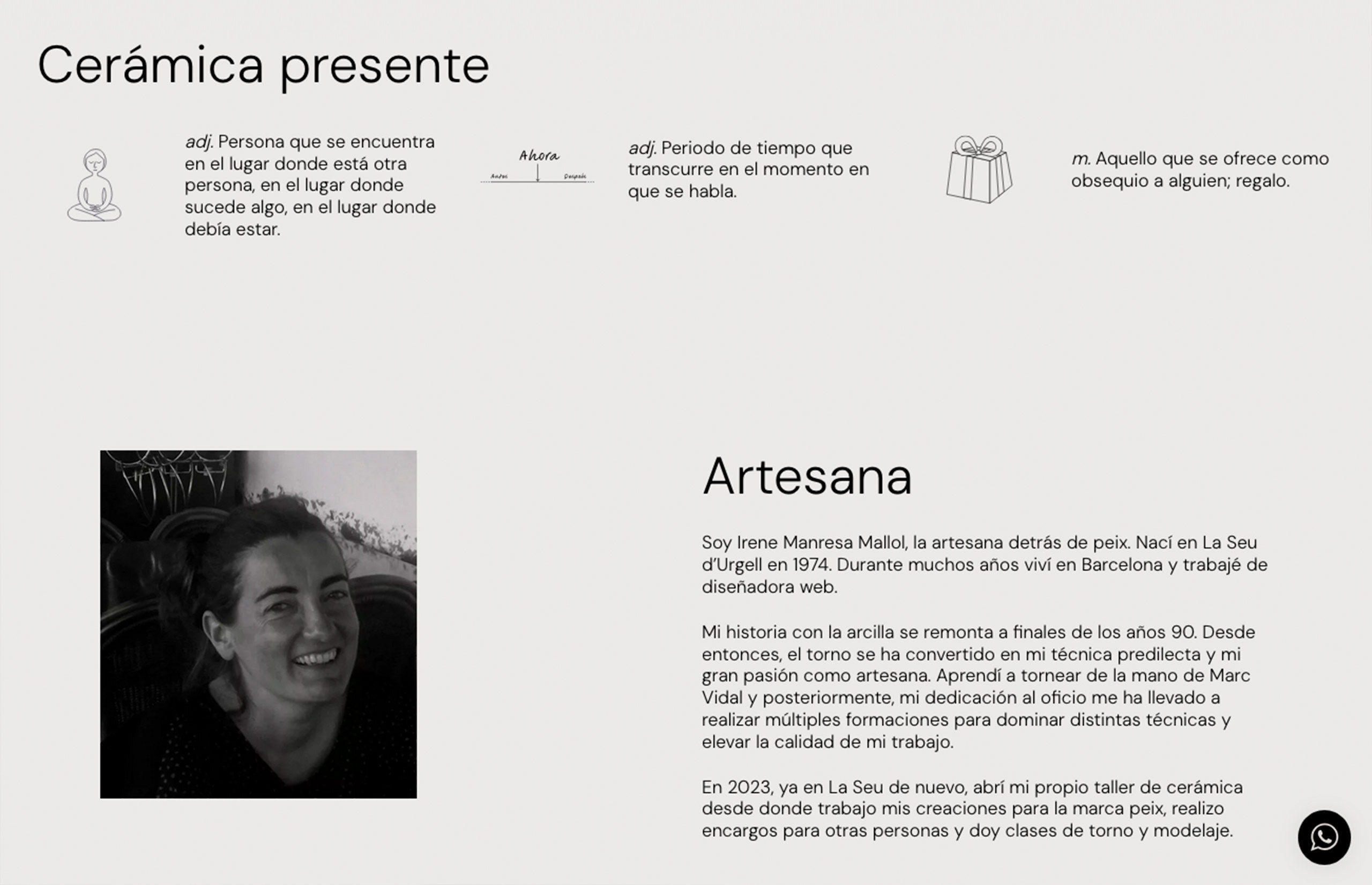 ▷ Ejemplo de página web para Tienda cerámica artesanal [A medida]