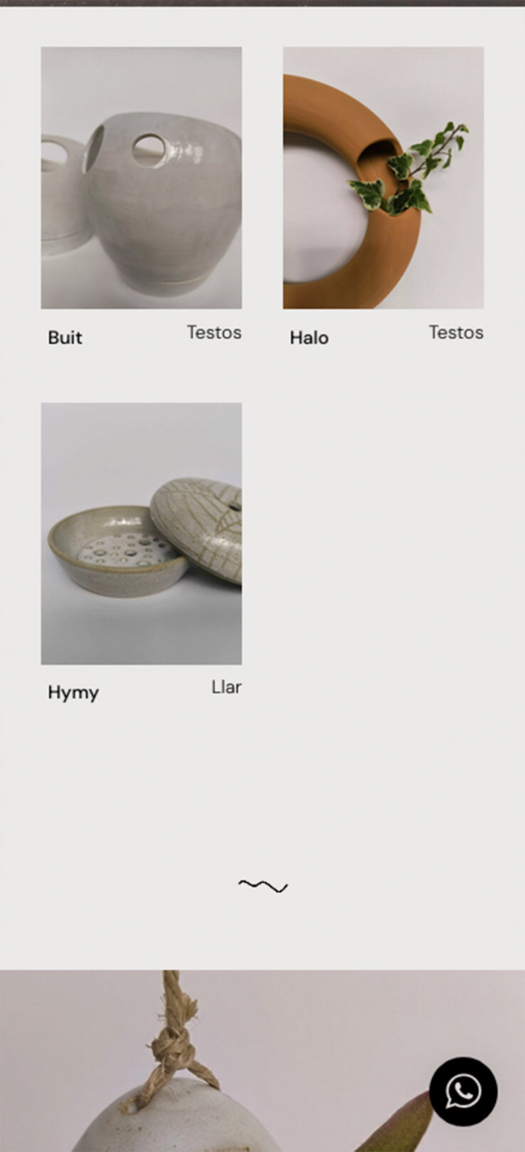 ▷ Ejemplo de página web para Tienda cerámica artesanal [A medida]