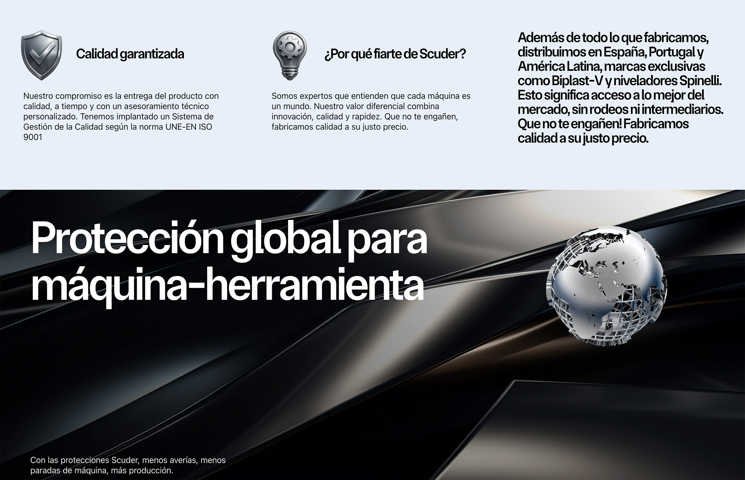 ▷ Ejemplo de página web para Fabricante industrial [A medida]