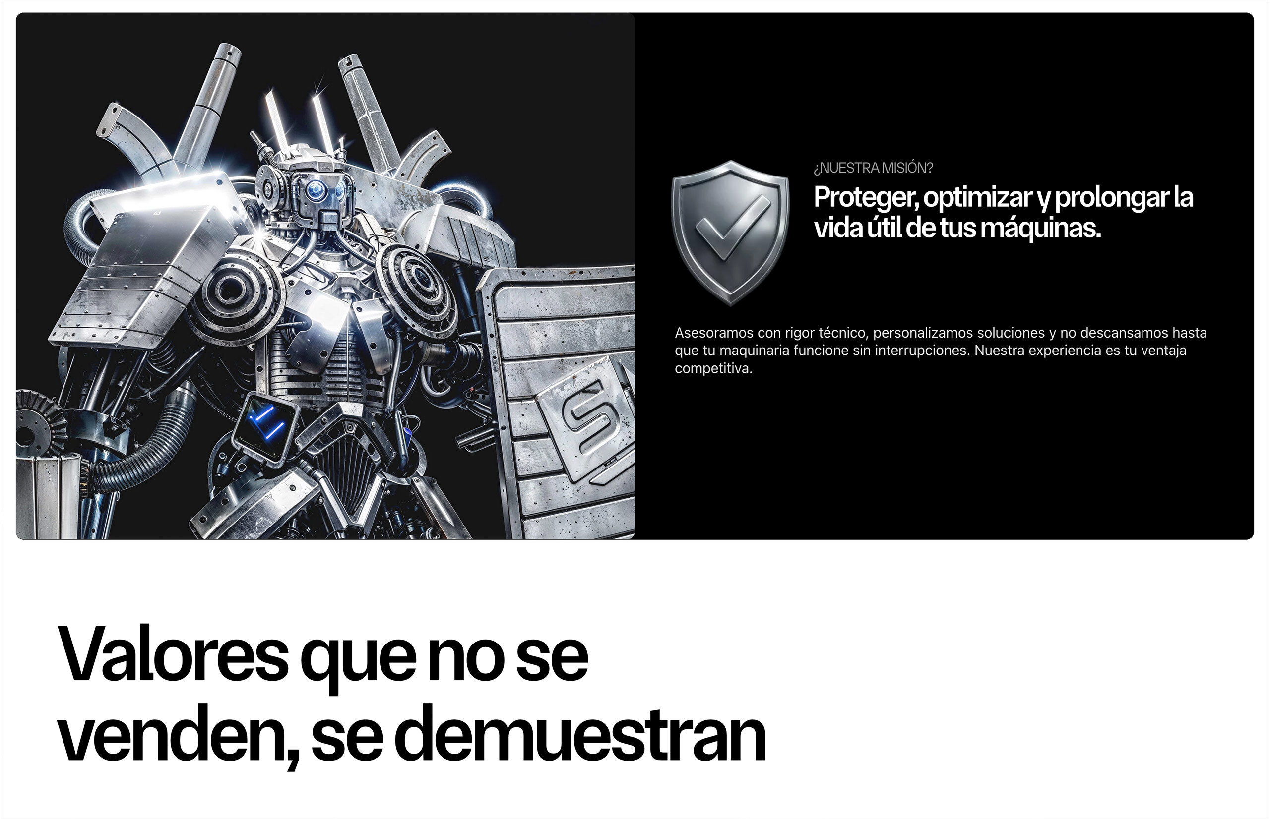 ▷ Ejemplo de página web para Fabricante industrial [A medida]