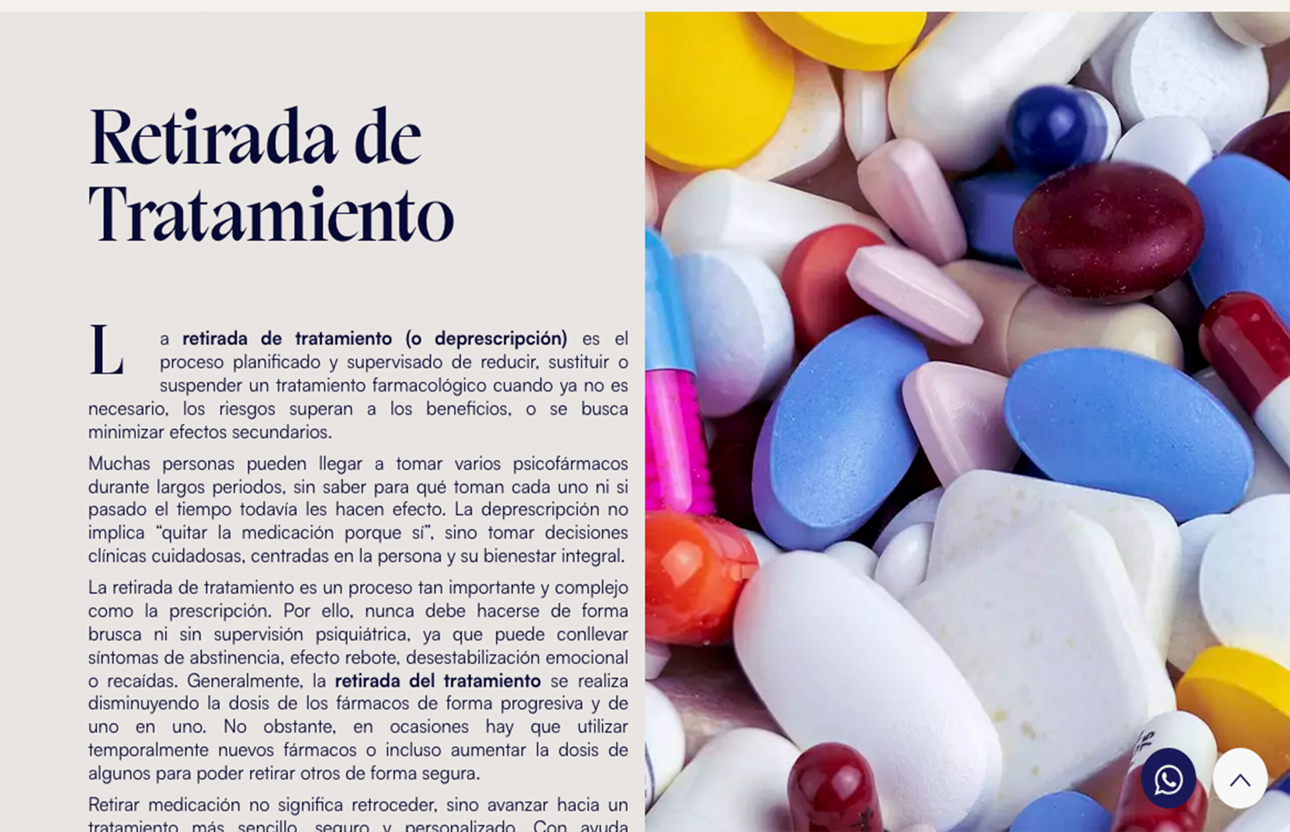 ▷ Ejemplo de página web para Psiquiatría [A medida]