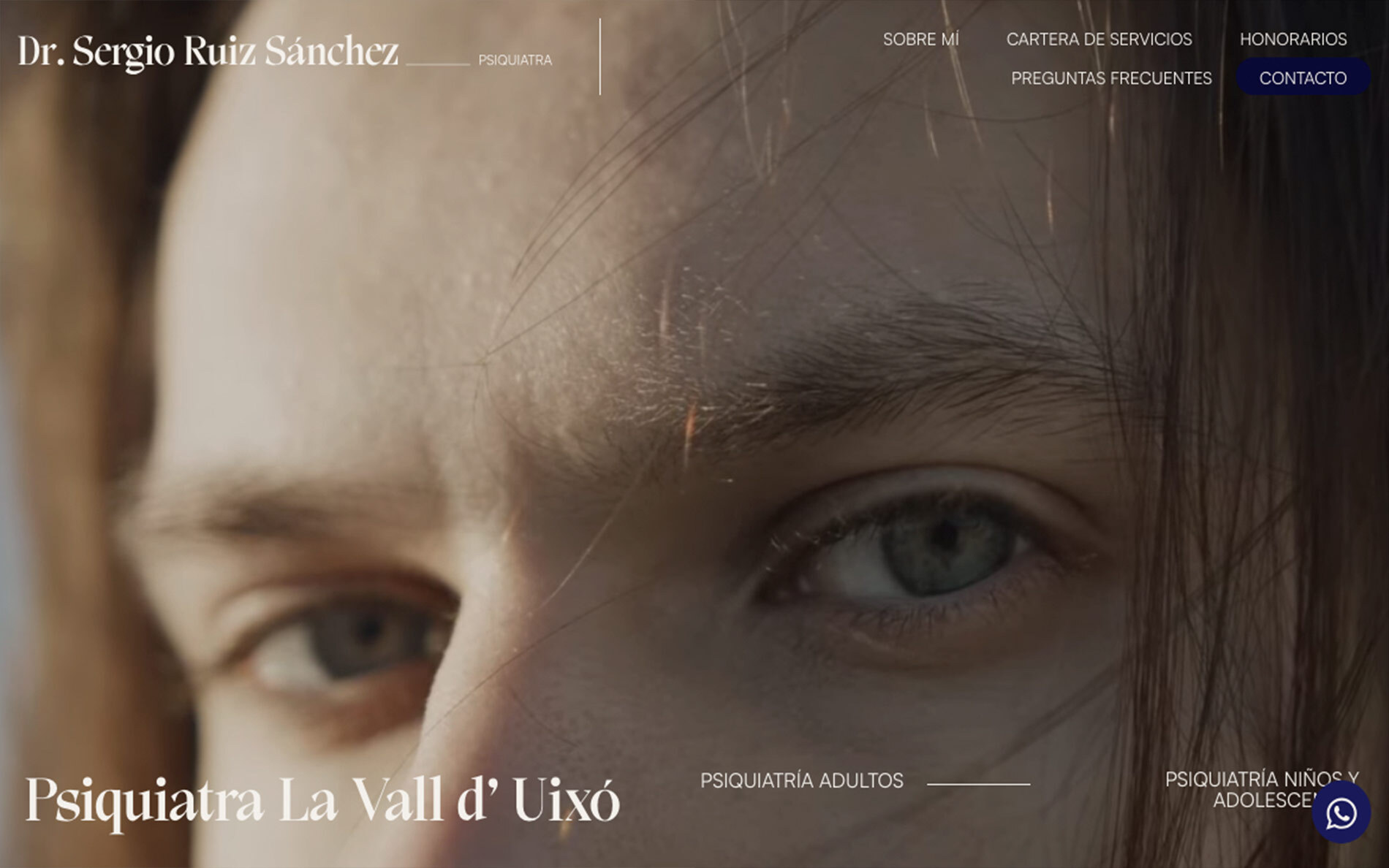 ▷ Ejemplo de página web para Psiquiatría [A medida]