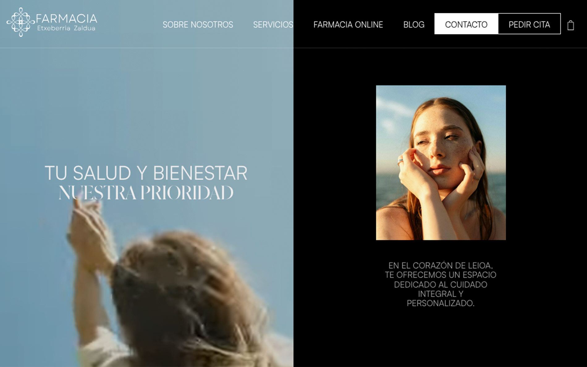 ▷ Ejemplo de página web para Farmacia[A medida]