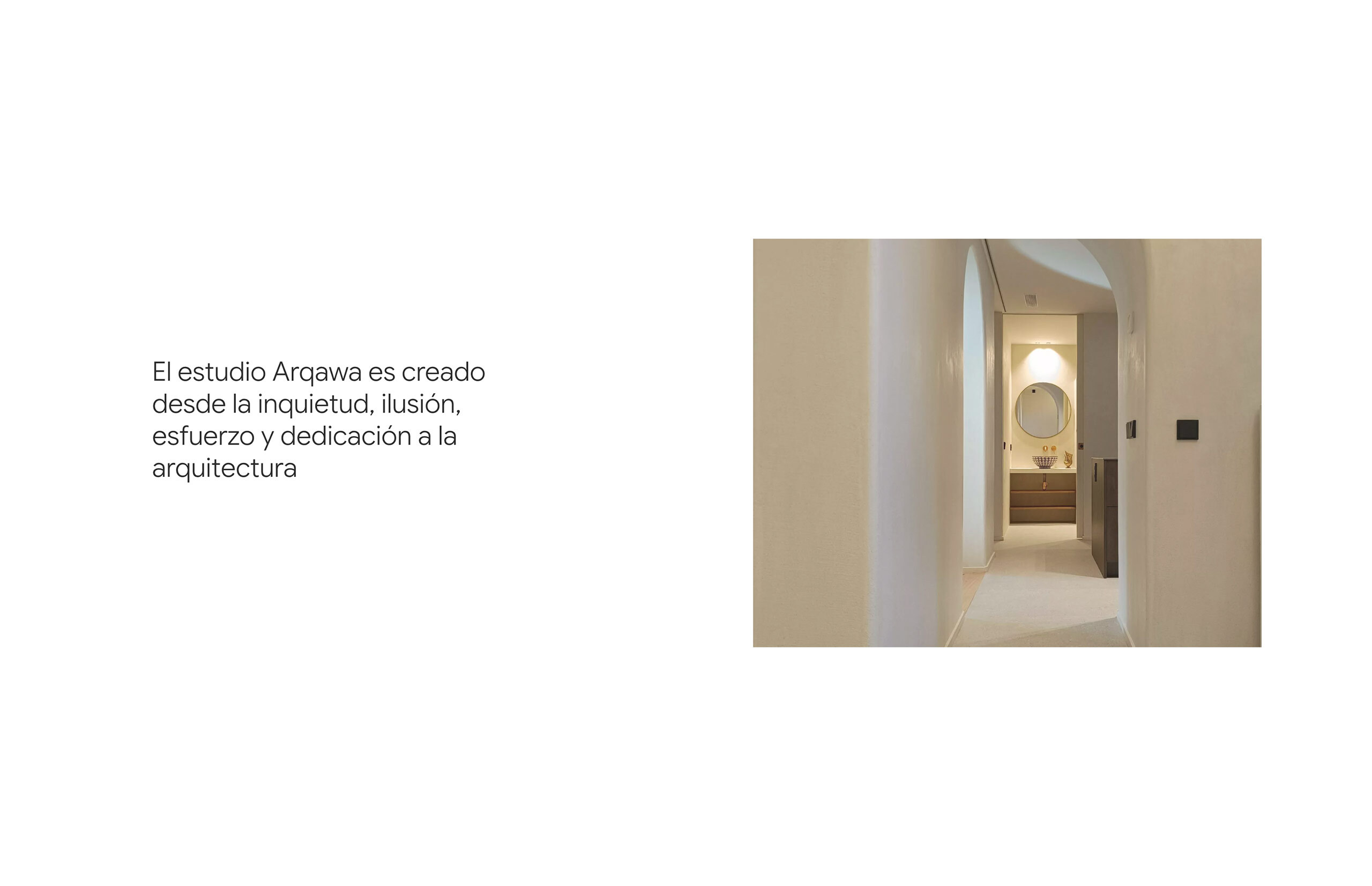 ▷ Ejemplo de página web para arquitectura [A medida]