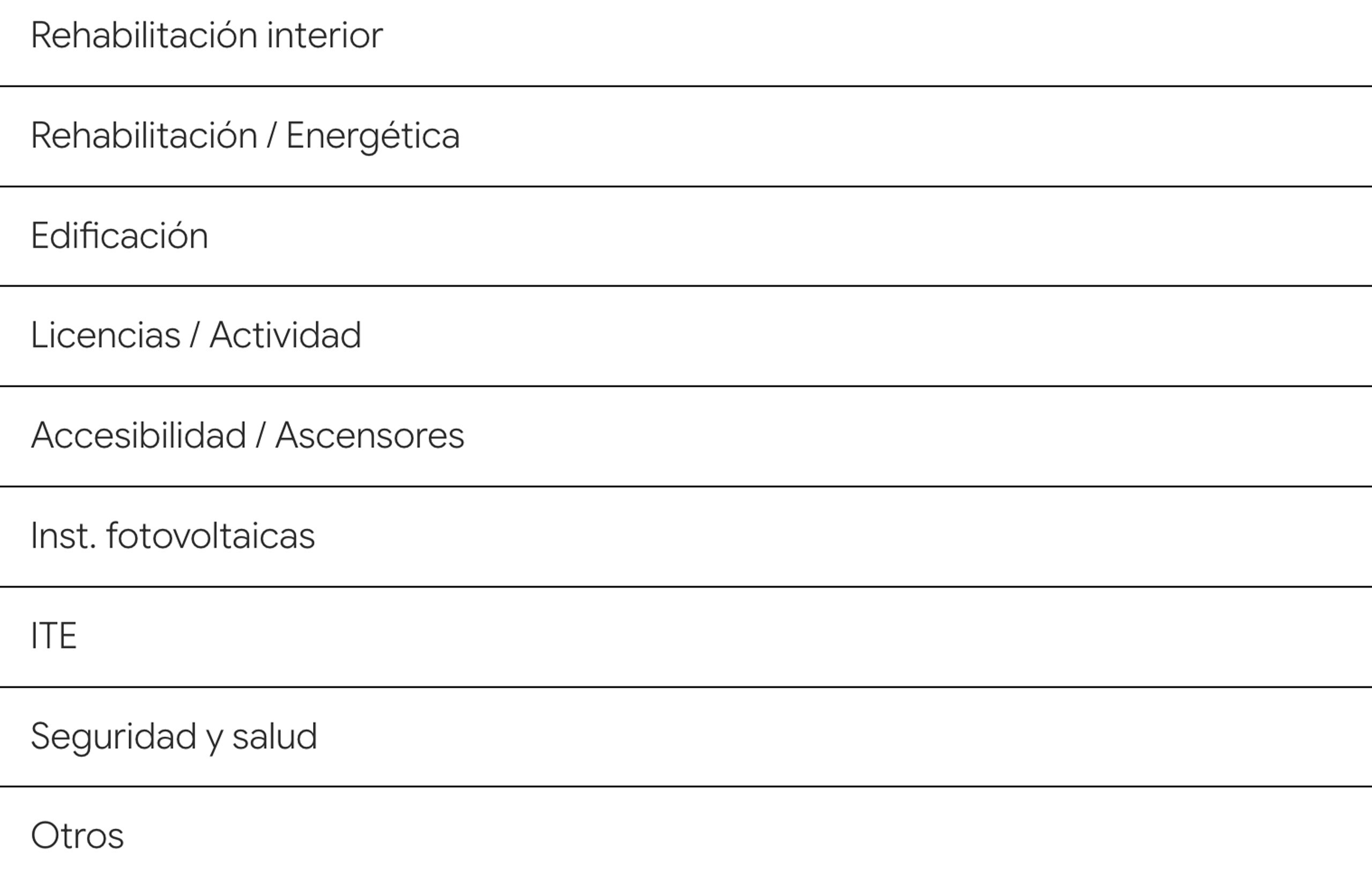 ▷ Ejemplo de página web para arquitectura [A medida]
