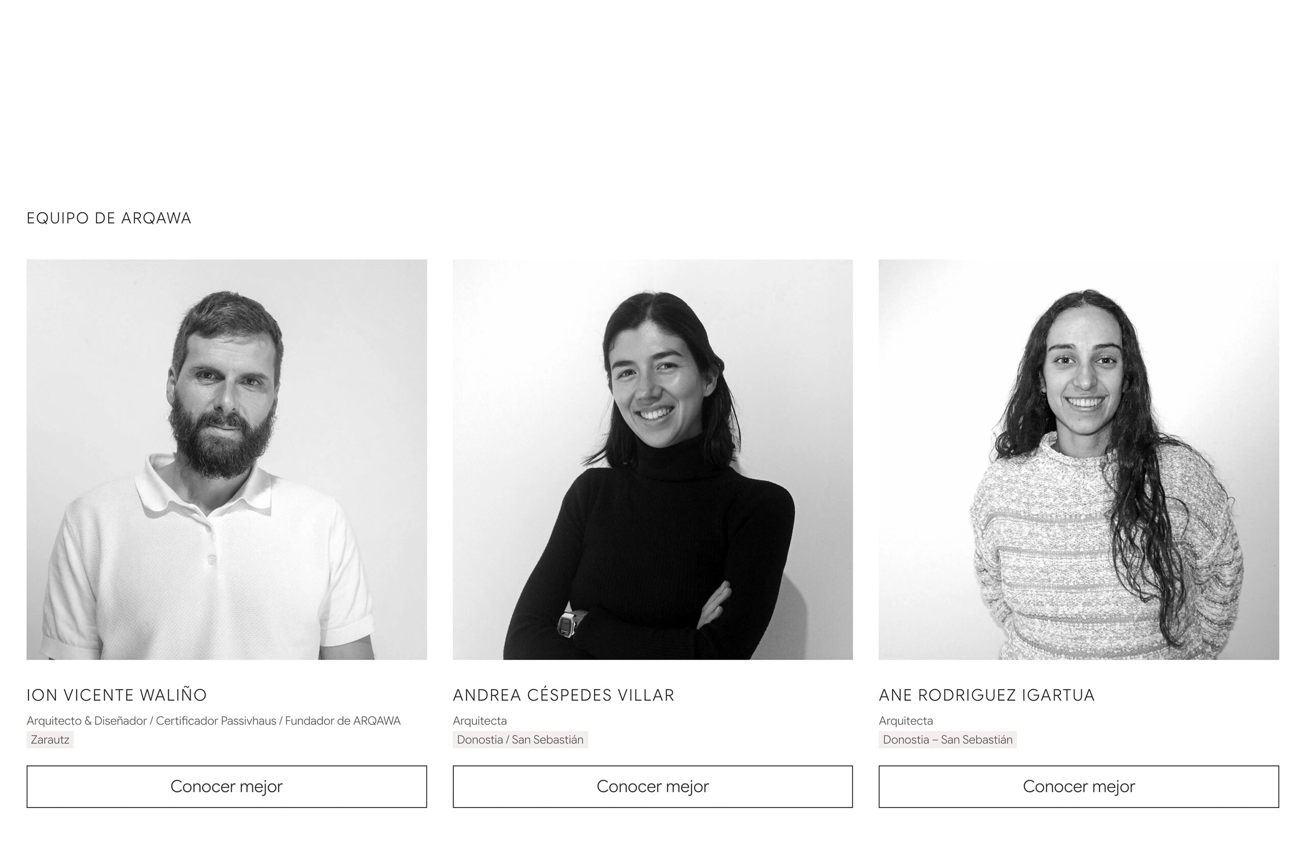▷ Ejemplo de página web para arquitectura [A medida]