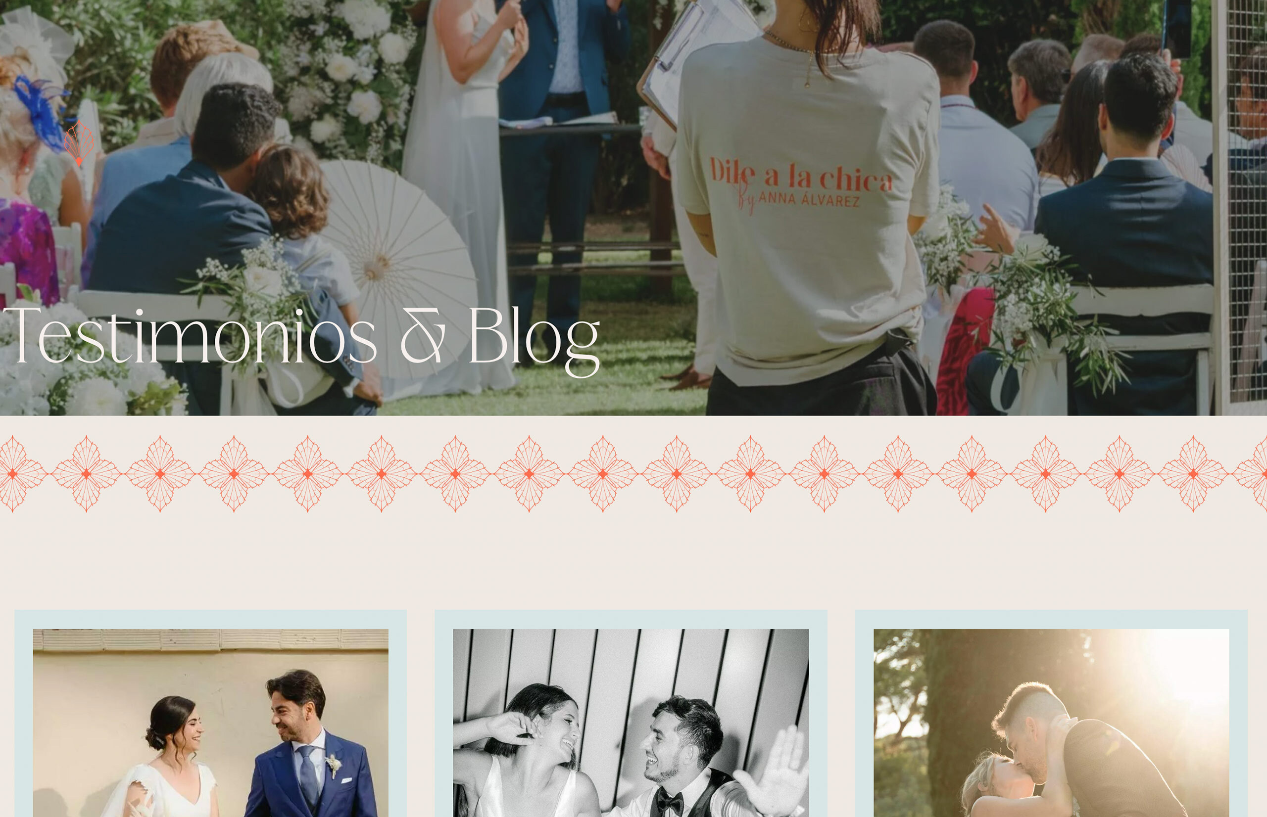 ▷ Ejemplo de página web para bodas [A medida]