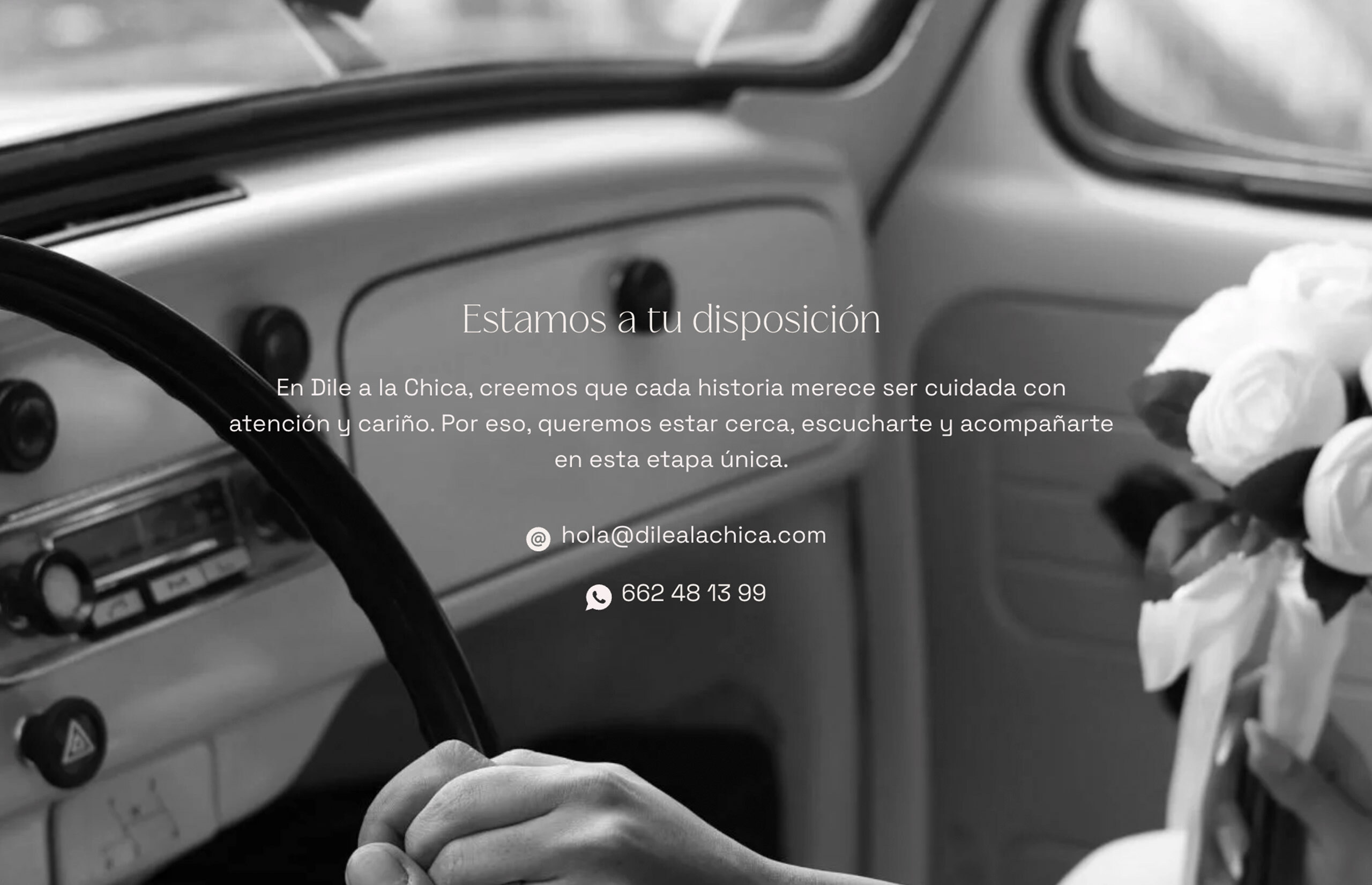 ▷ Ejemplo de página web para bodas [A medida]